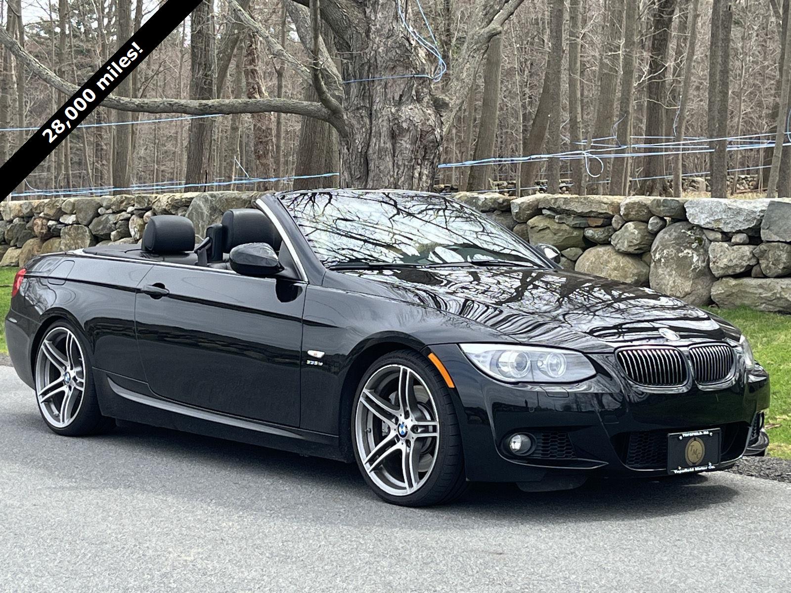 Black Sapphire Metallic 2011 BMW 3 Series 335is Convertible RWD Convertible Rear-Wheel Drive 7-Speed Dual Clutch