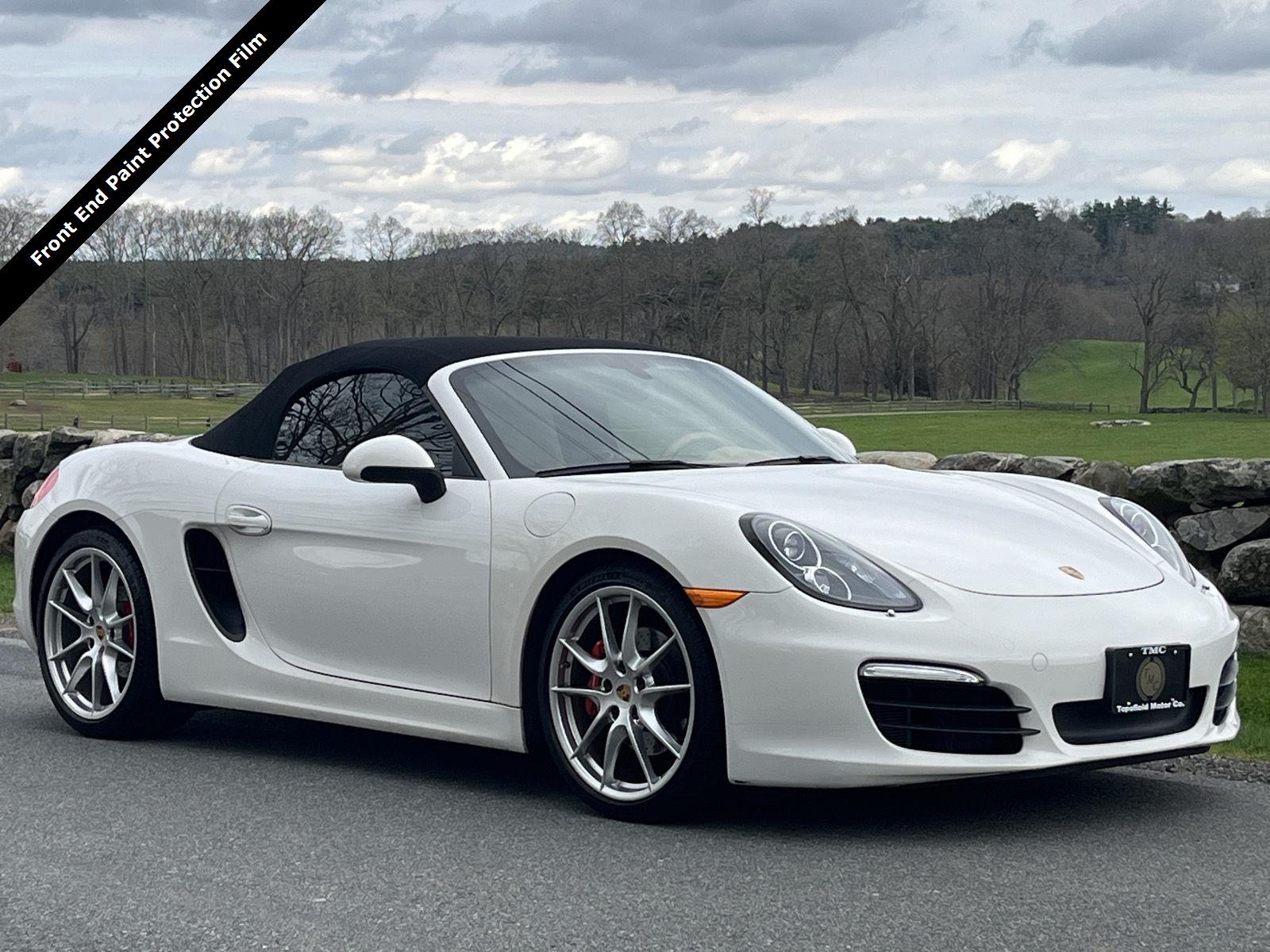Black 2013 Porsche Boxster S Convertible Rear-Wheel Drive Automatic