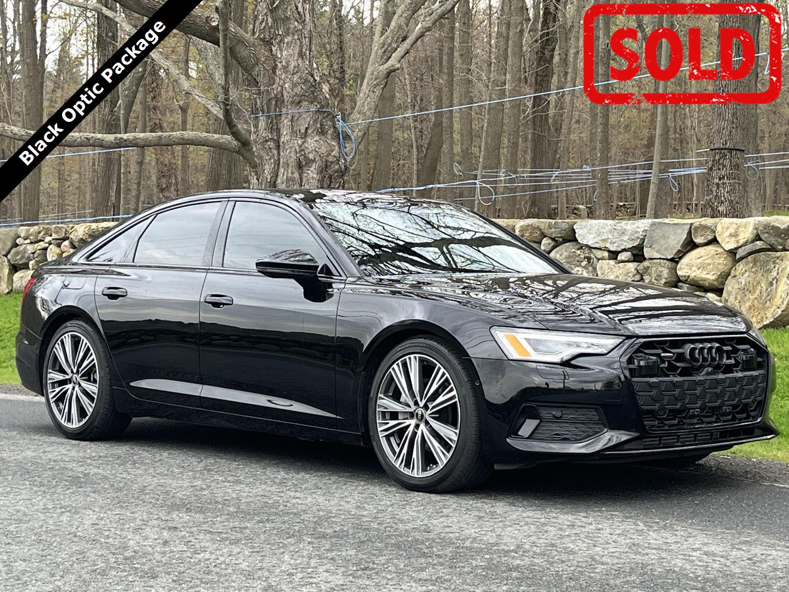 Mythos Black Metallic 2024 Audi A6 quattro Premium Plus 45 TFSI Sedan All-Wheel Drive Automatic