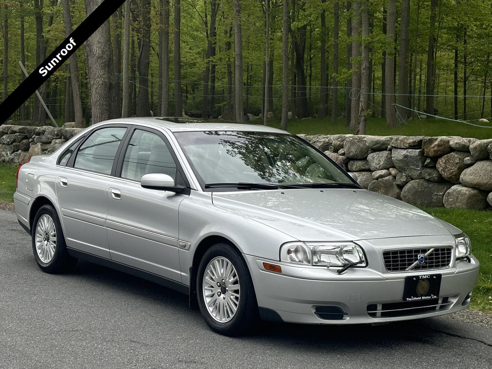 Silver Metallic 2004 Volvo S80 Sedan Front-Wheel Drive Automatic