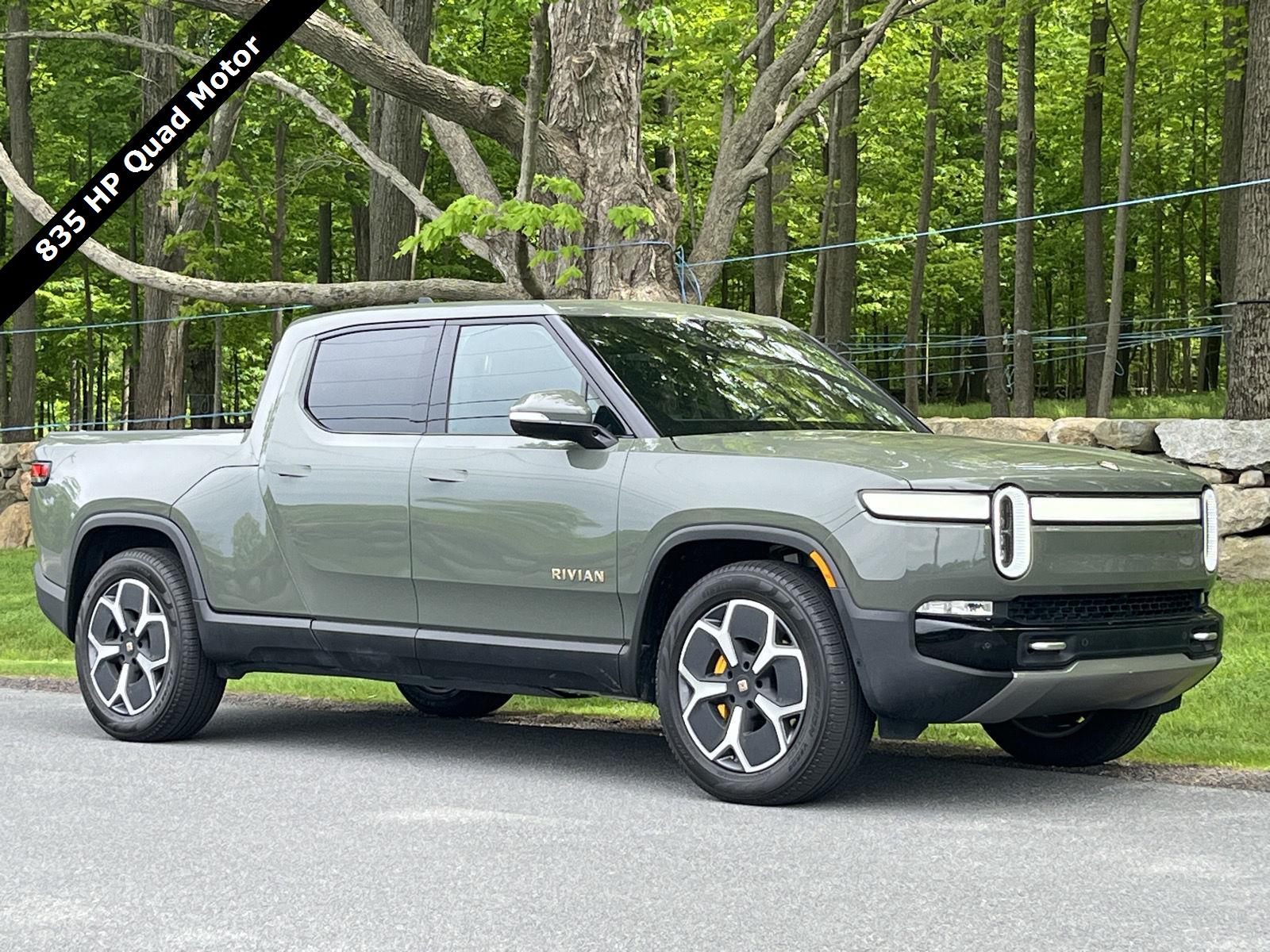 Launch Green 2022 Rivian R1T Launch Edition Crew Cab AWD Pickup Truck All-Wheel Drive Automatic