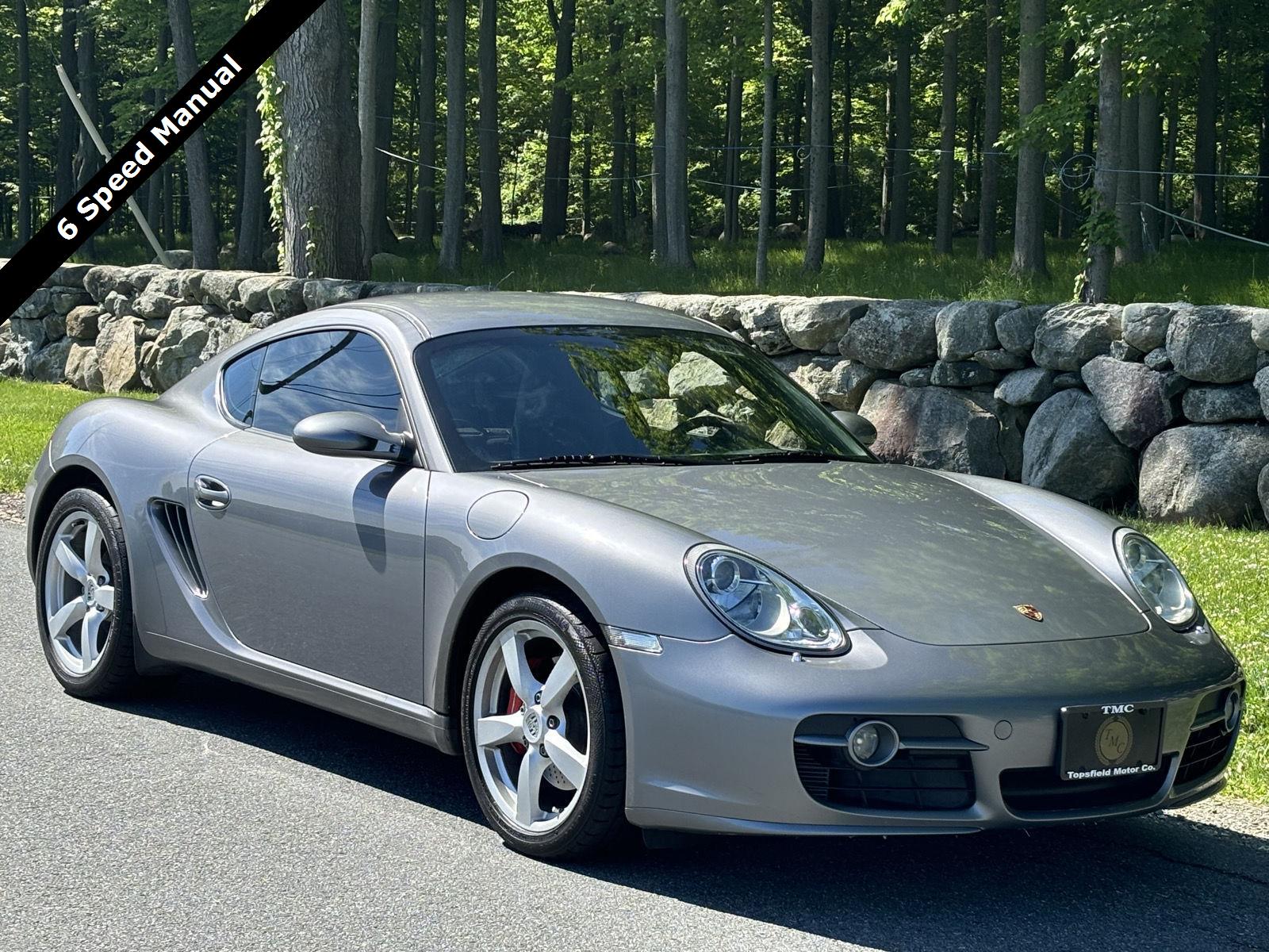 Gray (Seal Grey Metallic) 2006 Porsche Cayman S Coupe Rear-Wheel Drive 6-Speed Manual