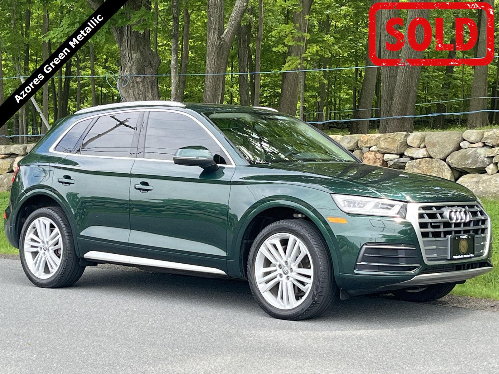 Azores Green Metallic 2018 Audi Q5 SUV / Crossover All-Wheel Drive Automatic