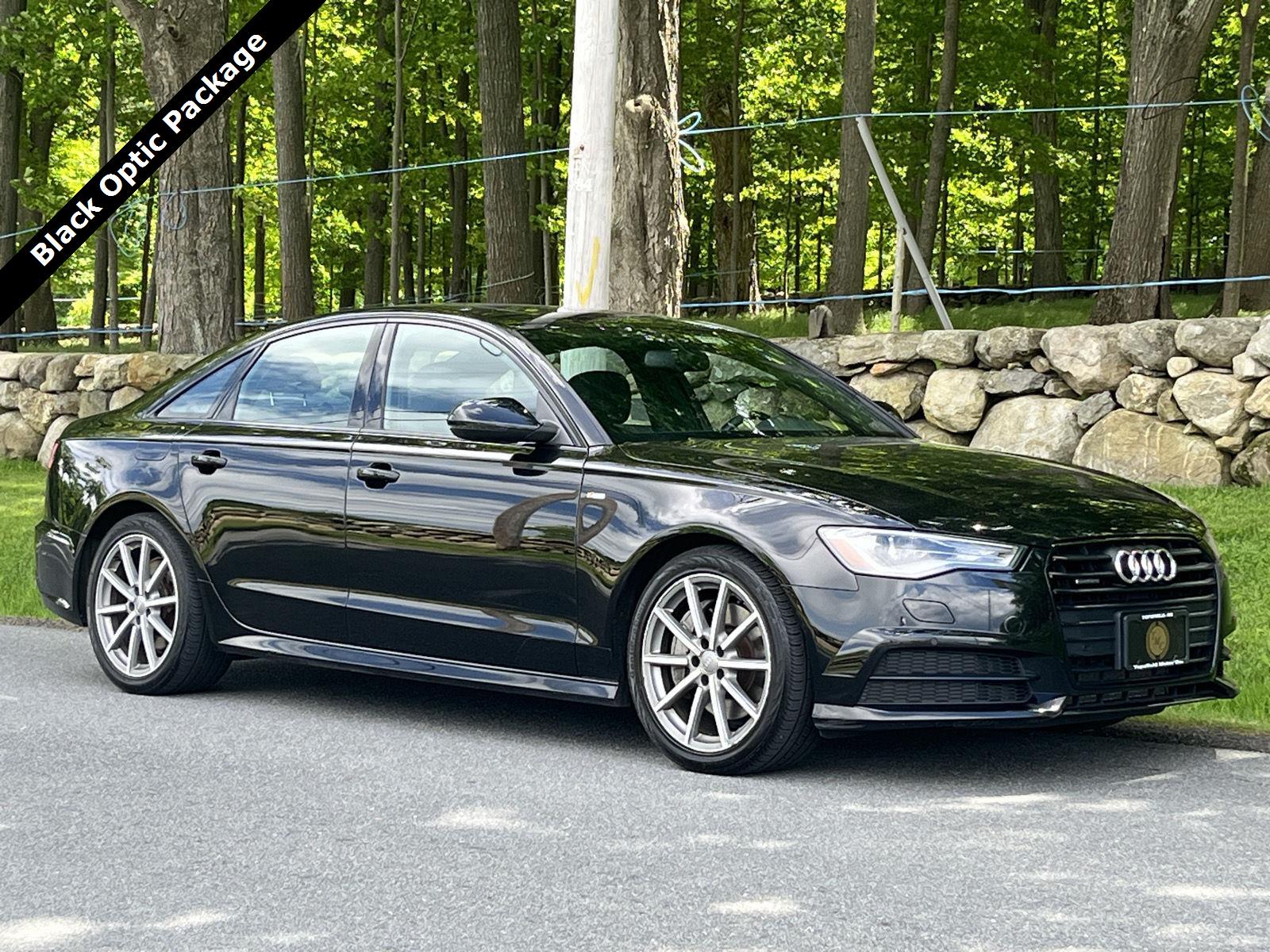 Mythos Black Metallic 2018 Audi A6 Sedan All-Wheel Drive Automatic