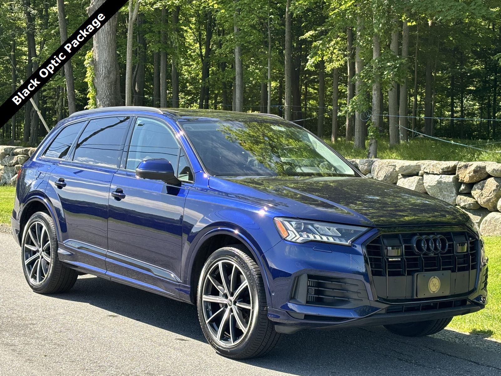 Navarra Blue Metallic 2023 Audi Q7 quattro Premium Plus 55 TFSI SUV / Crossover All-Wheel Drive Automatic