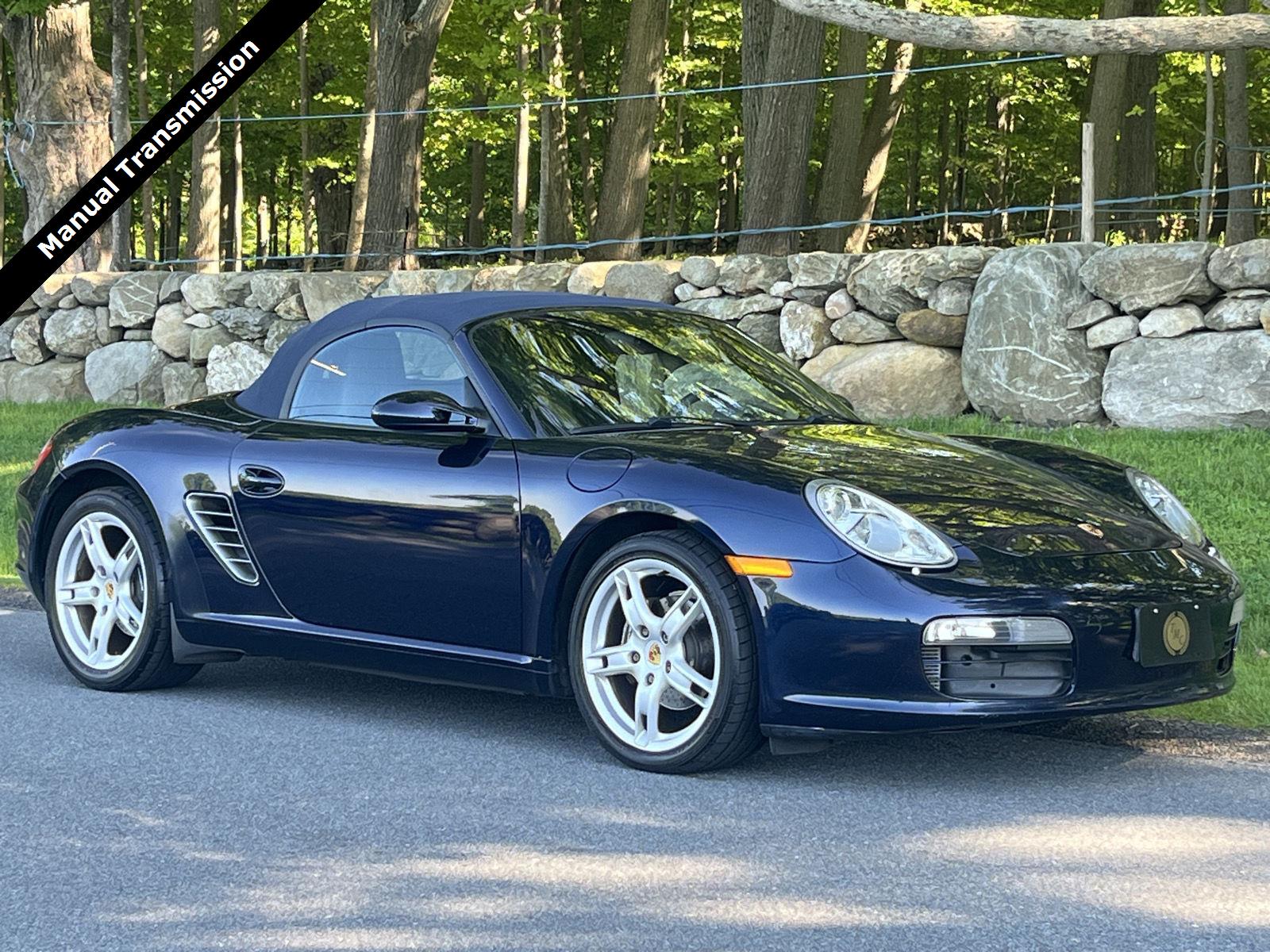 Midnight Blue Metallic 2006 Porsche Boxster Base Convertible Rear-Wheel Drive 5-Speed Manual
