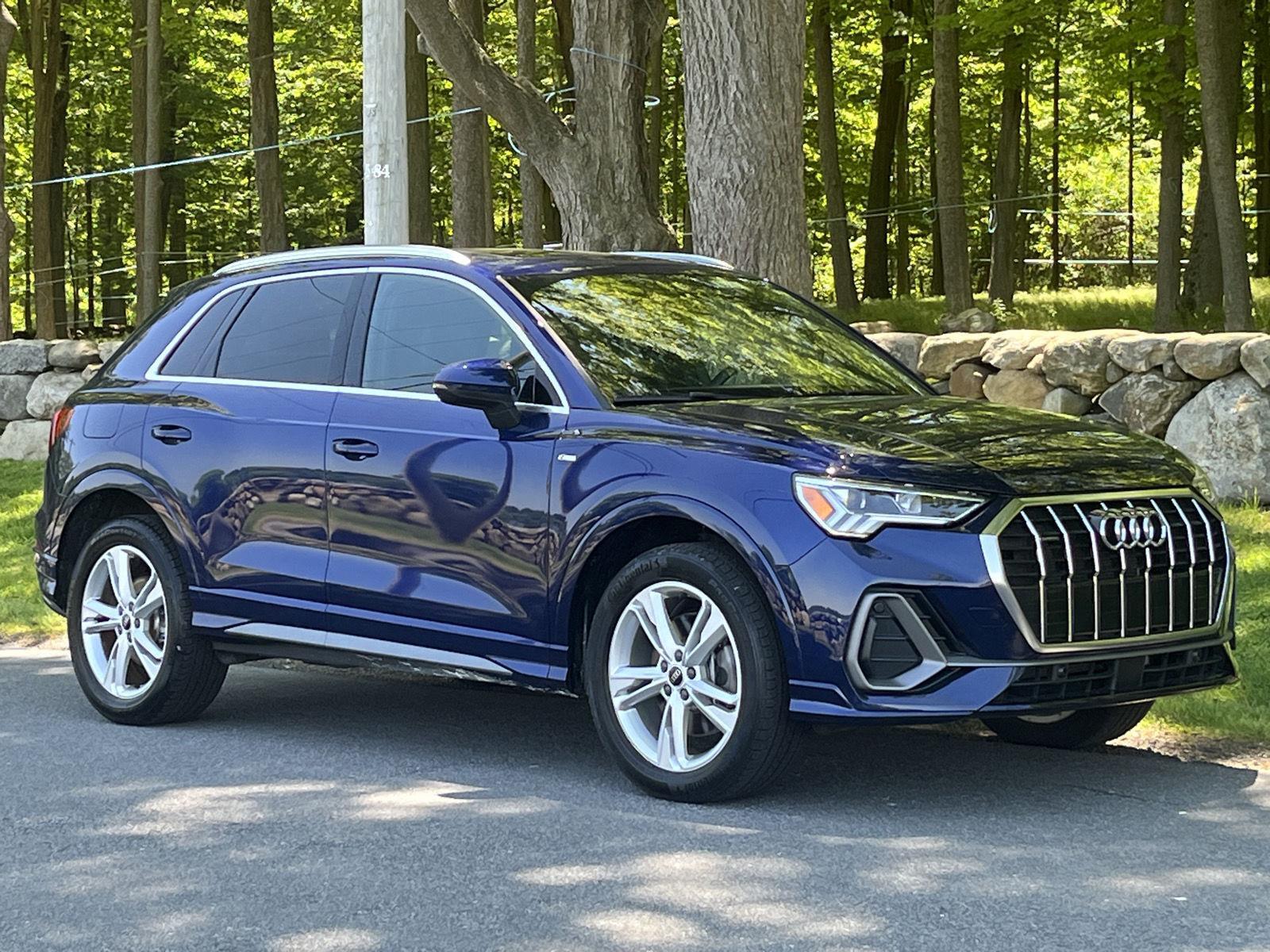 Navarra Blue Metallic 2023 Audi Q3 quattro Premium S Line 45 TFSI SUV / Crossover All-Wheel Drive Automatic