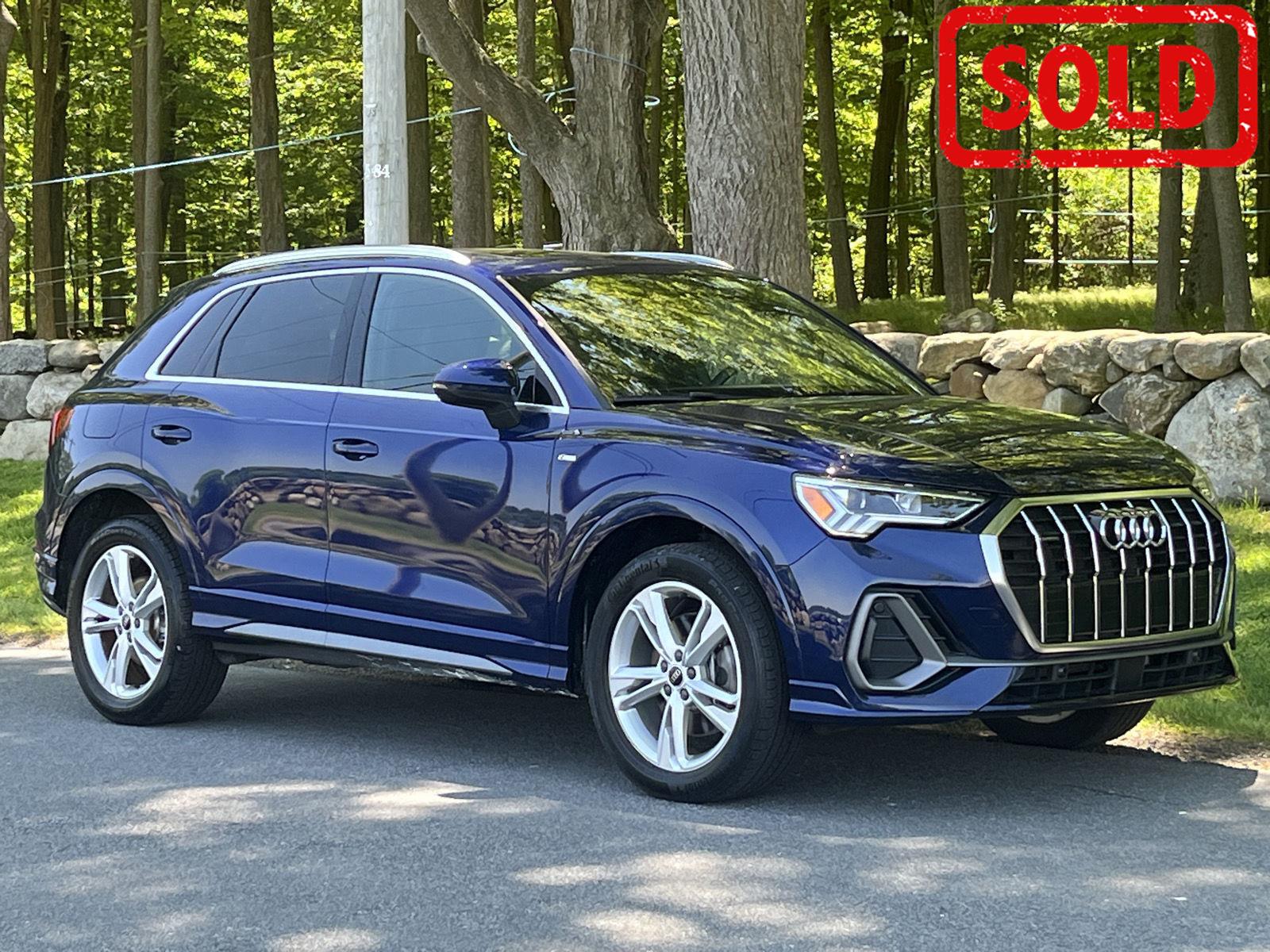 Navarra Blue Metallic 2023 Audi Q3 SUV / Crossover All-Wheel Drive Automatic