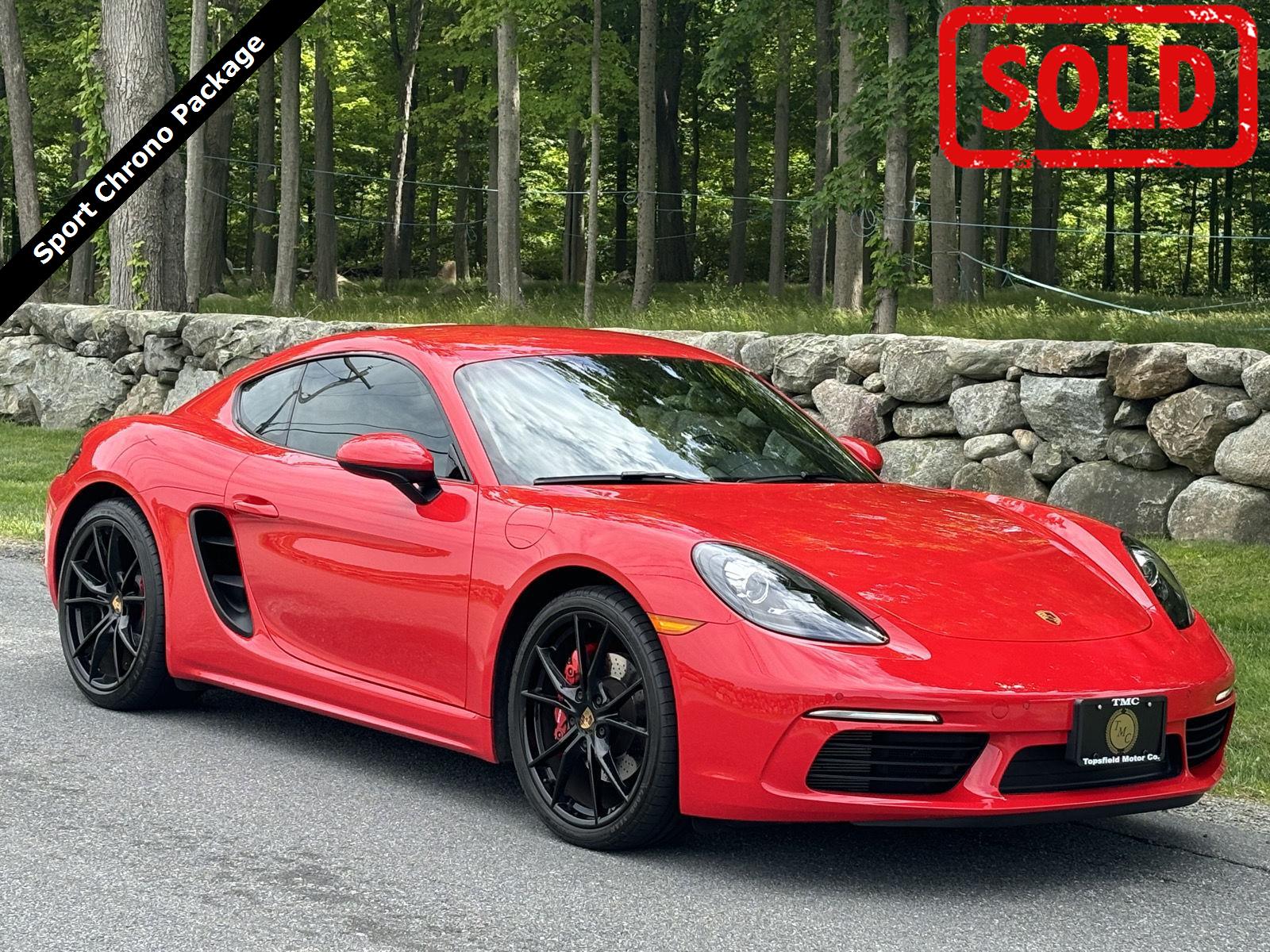  2019 Porsche 718 Cayman S RWD   