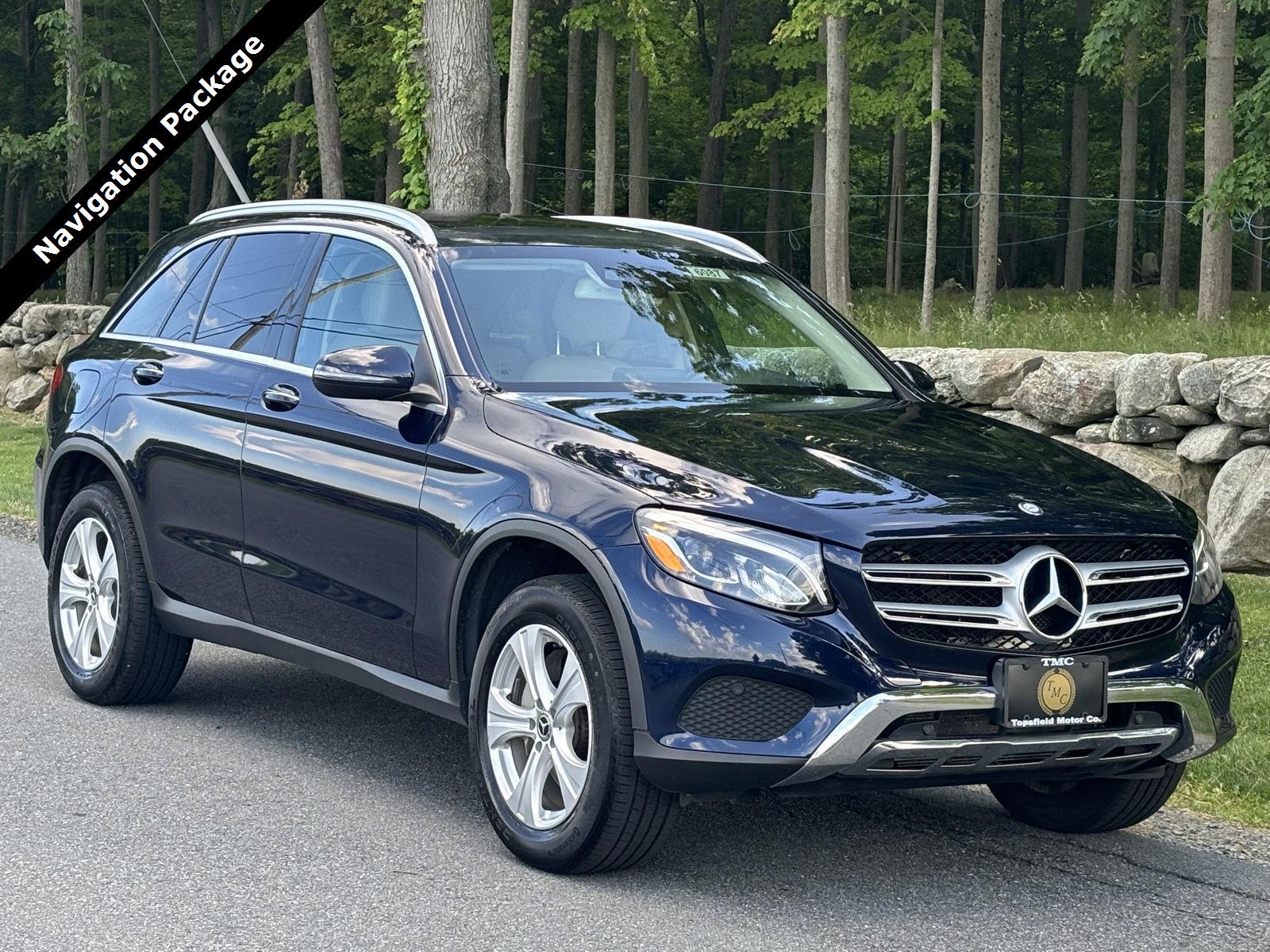 Cavansite Blue Metallic 2017 Mercedes-Benz GLC SUV / Crossover All-Wheel Drive Automatic