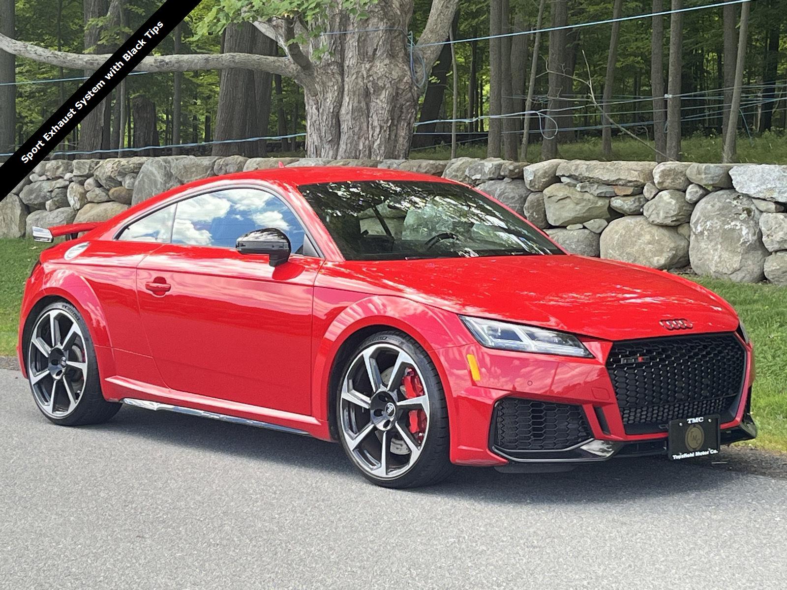 Orange (Tango Red Metallic) 2022 Audi TT RS Coupe All-Wheel Drive 7-Speed Dual Clutch