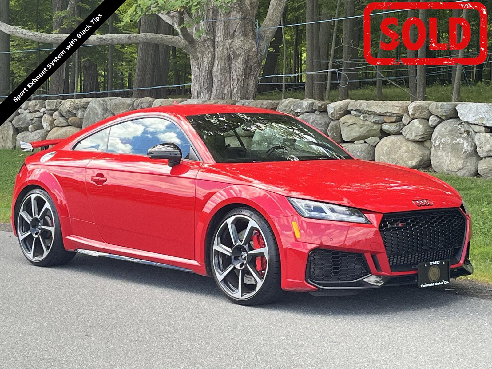 Orange (Tango Red Metallic) 2022 Audi TT RS Coupe All-Wheel Drive 7-Speed Dual Clutch