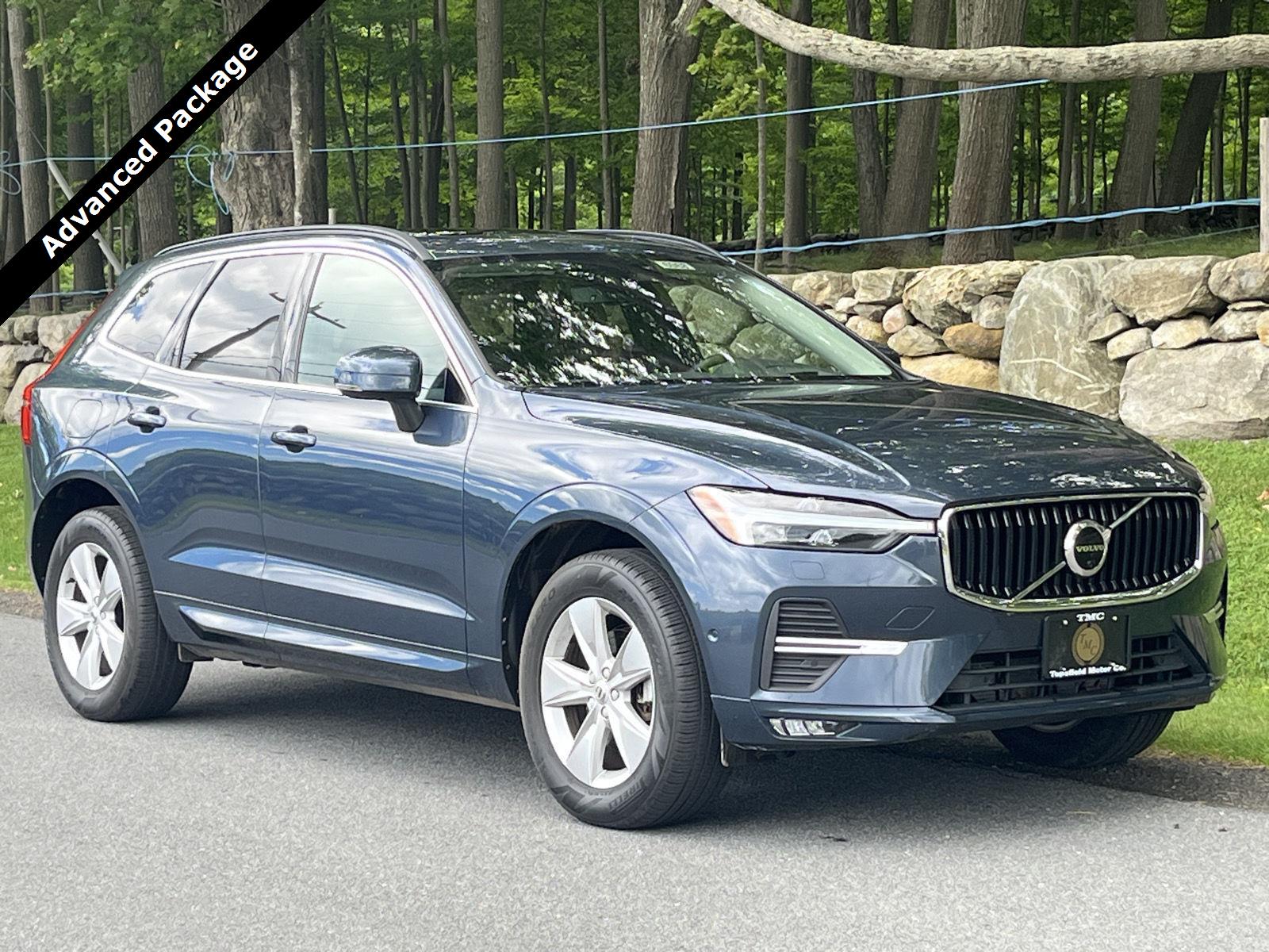 Denim Blue Metallic 2022 Volvo XC60 SUV / Crossover All-Wheel Drive Automatic