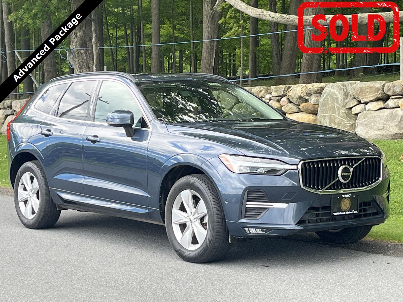Denim Blue Metallic 2022 Volvo XC60 SUV / Crossover All-Wheel Drive Automatic