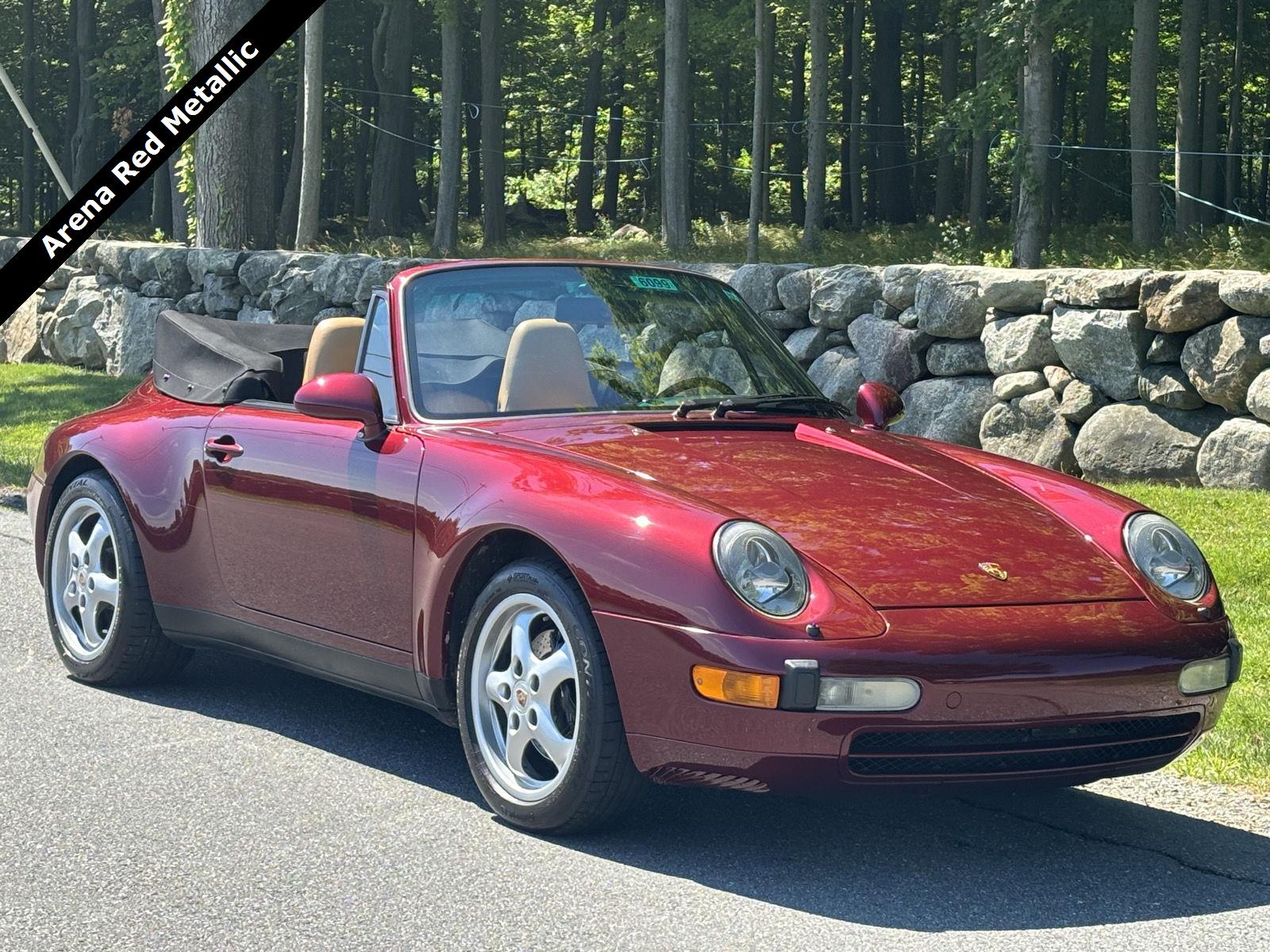 Arena Red (Met) 1998 Porsche 911 Convertible Rear-Wheel Drive 4-Speed Automatic