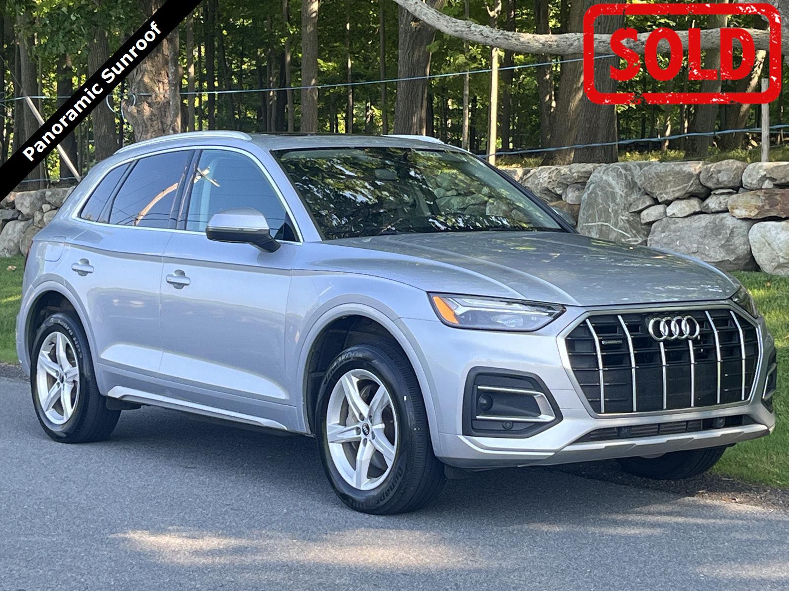 Florett Silver Metallic 2021 Audi Q5 SUV / Crossover All-Wheel Drive Automatic