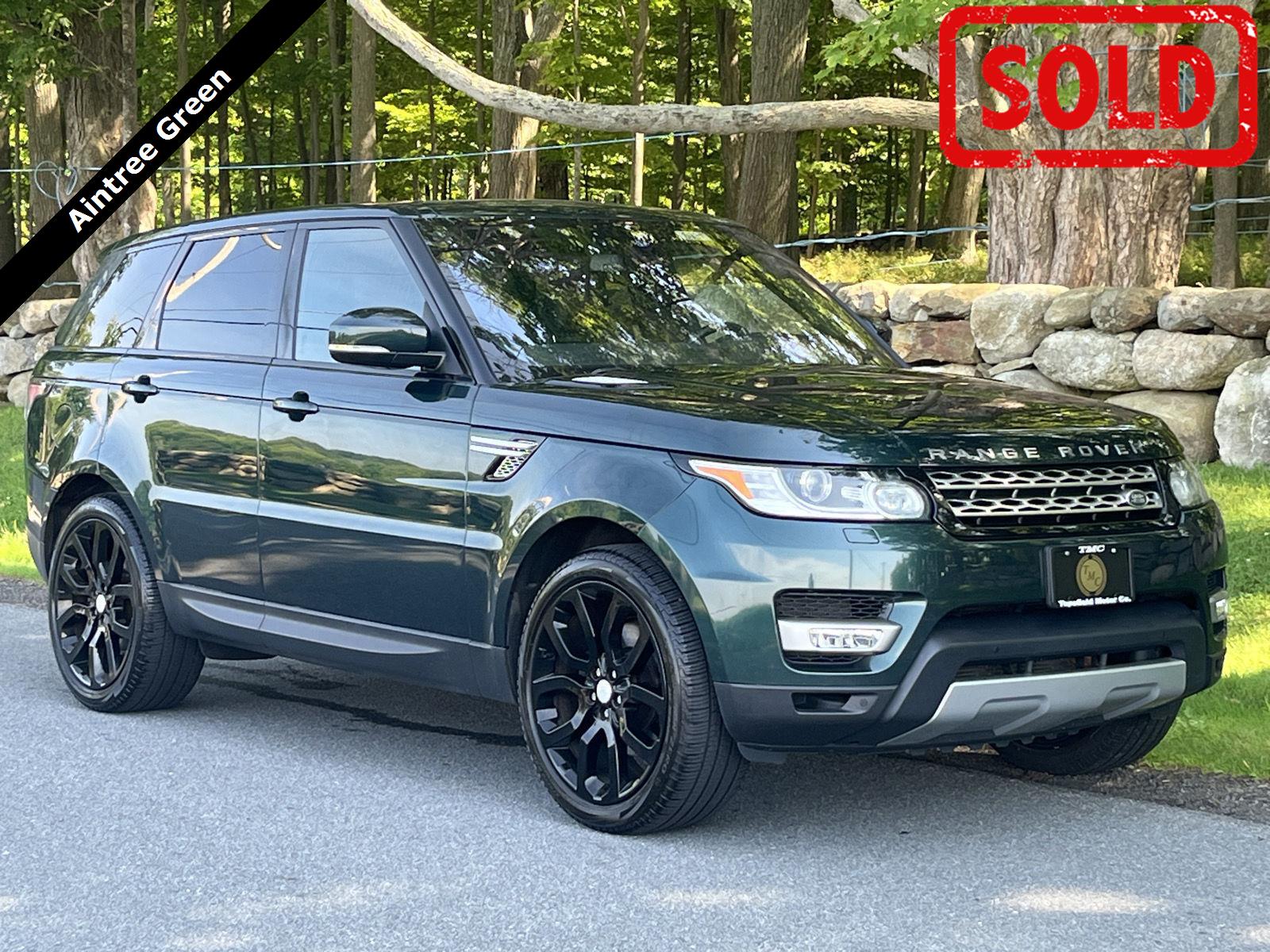 Aintree Green 2016 Land Rover Range Rover Sport SUV / Crossover All-Wheel Drive Automatic