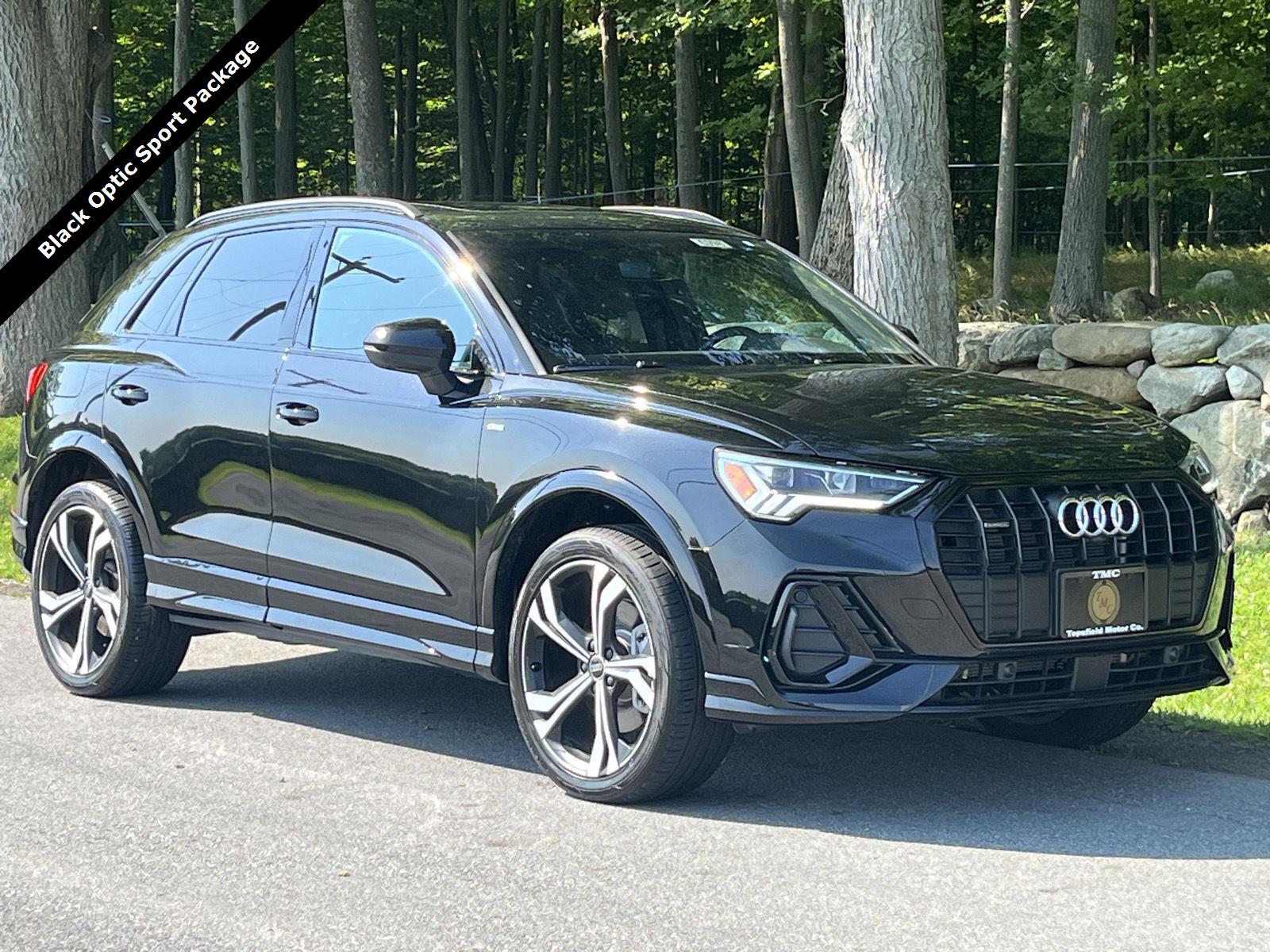 Mythos Black Metallic 2023 Audi Q3 SUV / Crossover All-Wheel Drive Automatic