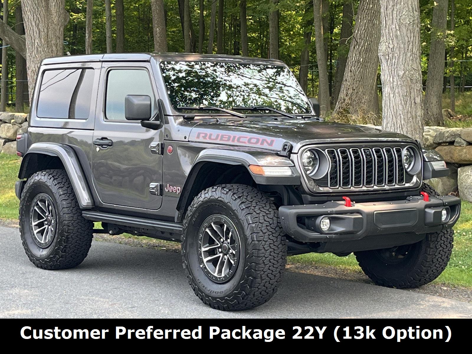Gray (Granite Crystal Metallic Clearcoat) 2026 Jeep Wrangler SUV / Crossover Four-Wheel Drive 8-Speed Automatic