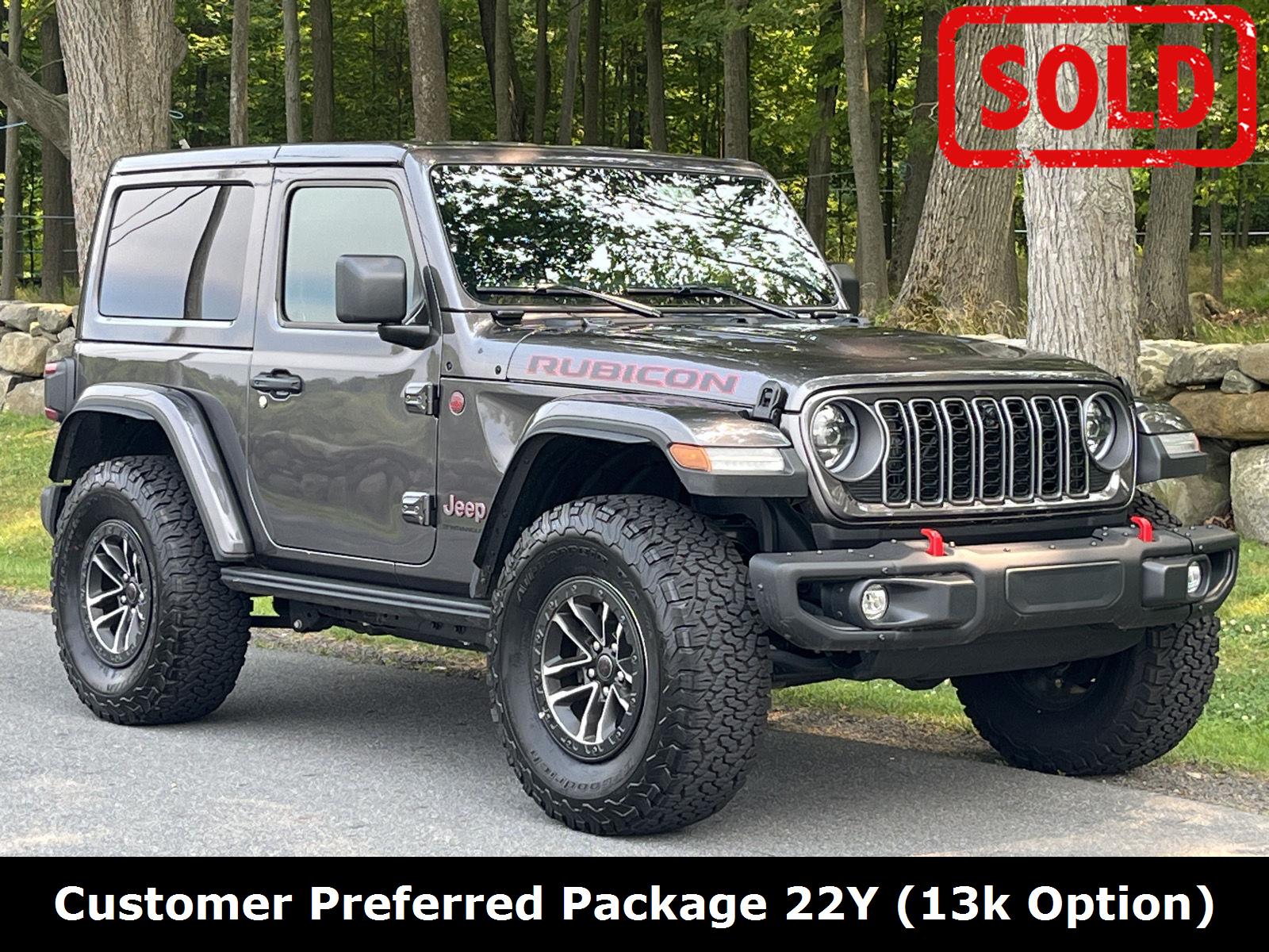 Gray (Granite Crystal Metallic Clearcoat) 2026 Jeep Wrangler SUV / Crossover Four-Wheel Drive 8-Speed Automatic