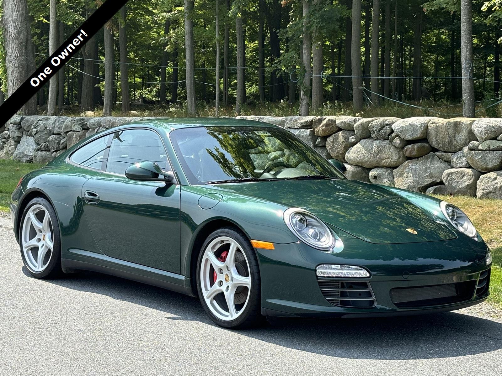 Porsche Racing Green Metallic 2011 Porsche 911 Coupe All-Wheel Drive 7-Speed Dual Clutch