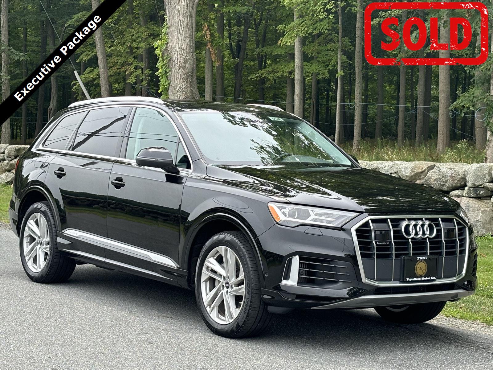 Mythos Black Metallic 2023 Audi Q7 SUV / Crossover All-Wheel Drive Automatic
