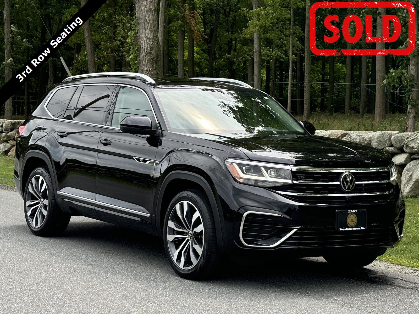 Deep Black Pearl 2023 Volkswagen Atlas SUV / Crossover All-Wheel Drive Automatic