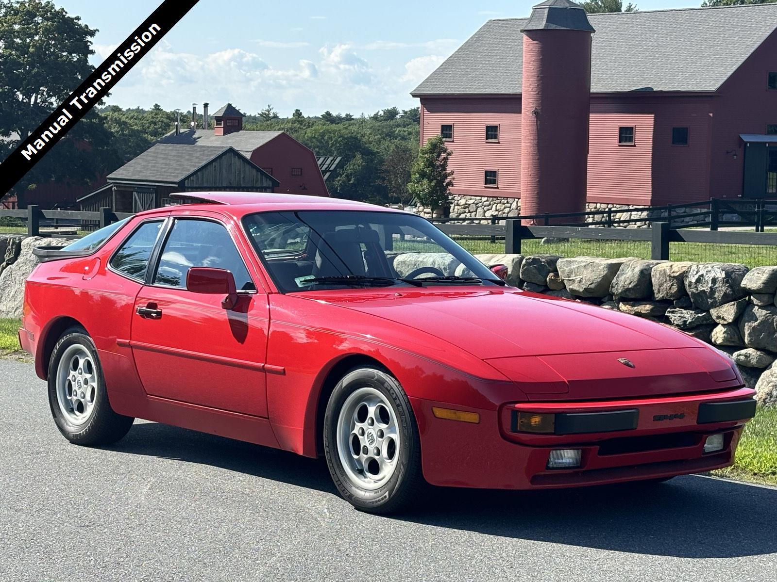 Guards Red 1986 Porsche 944 Coupe Manual