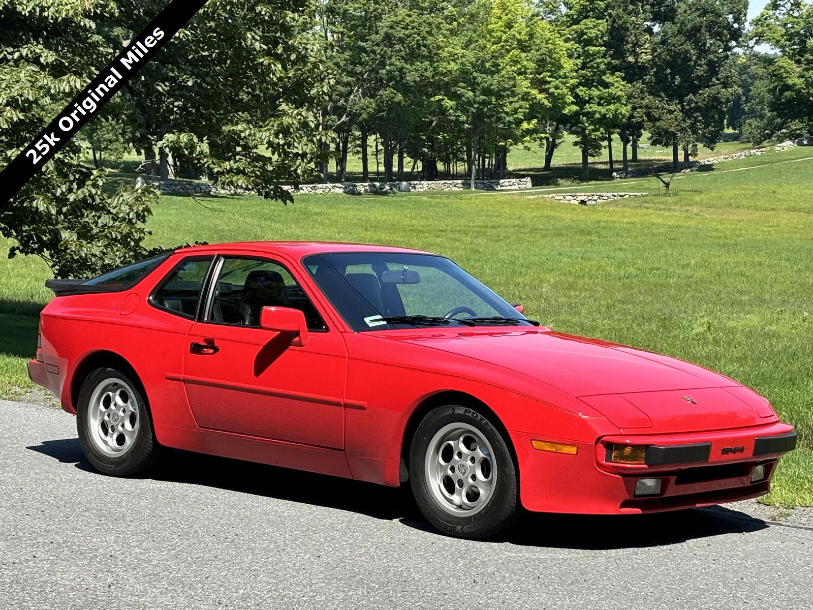 Guards Red 1986 Porsche 944 Coupe Manual