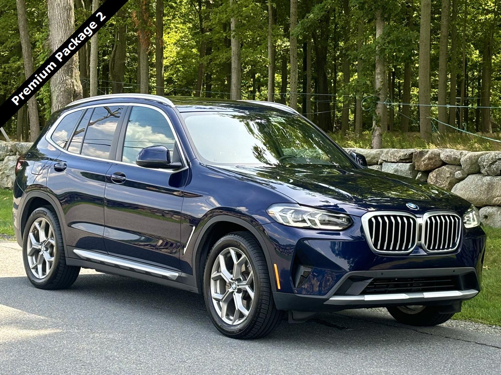 Tanzanite Blue II Metallic 2022 BMW X3 SUV / Crossover All-Wheel Drive Automatic