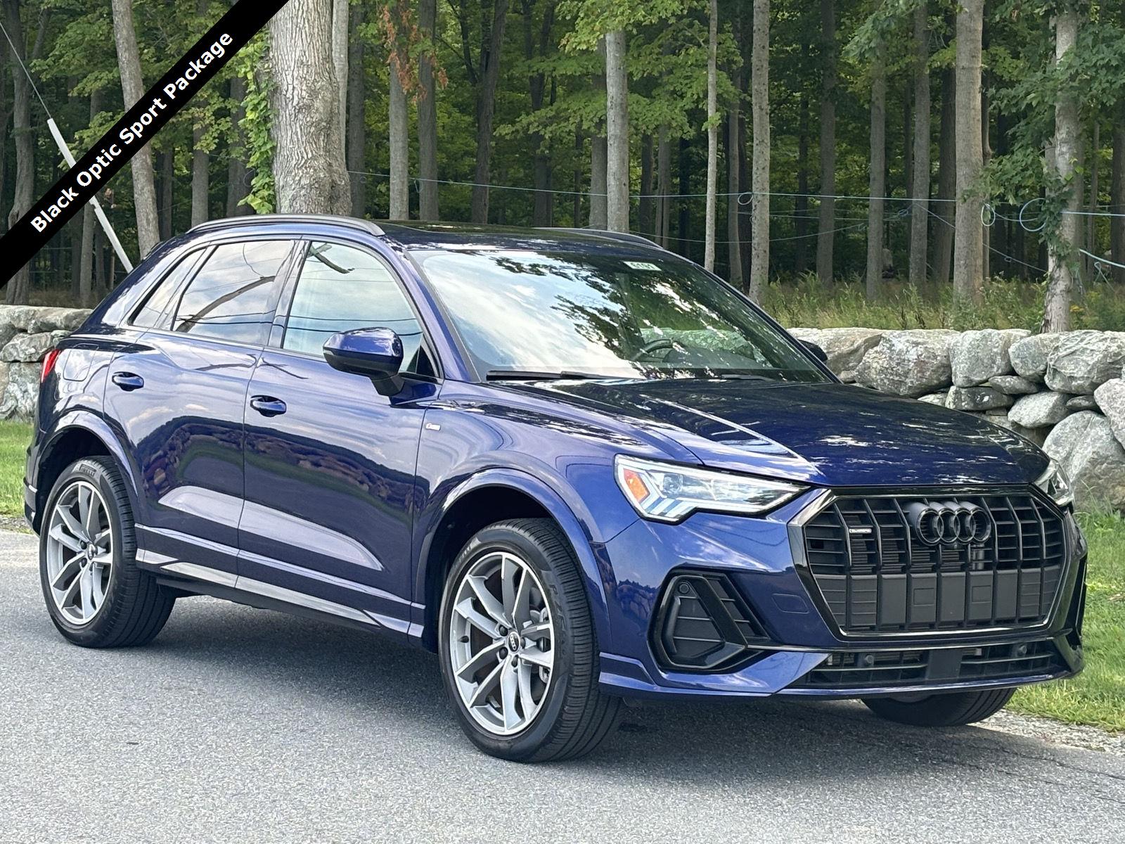 Navarra Blue Metallic 2023 Audi Q3 SUV / Crossover All-Wheel Drive Automatic