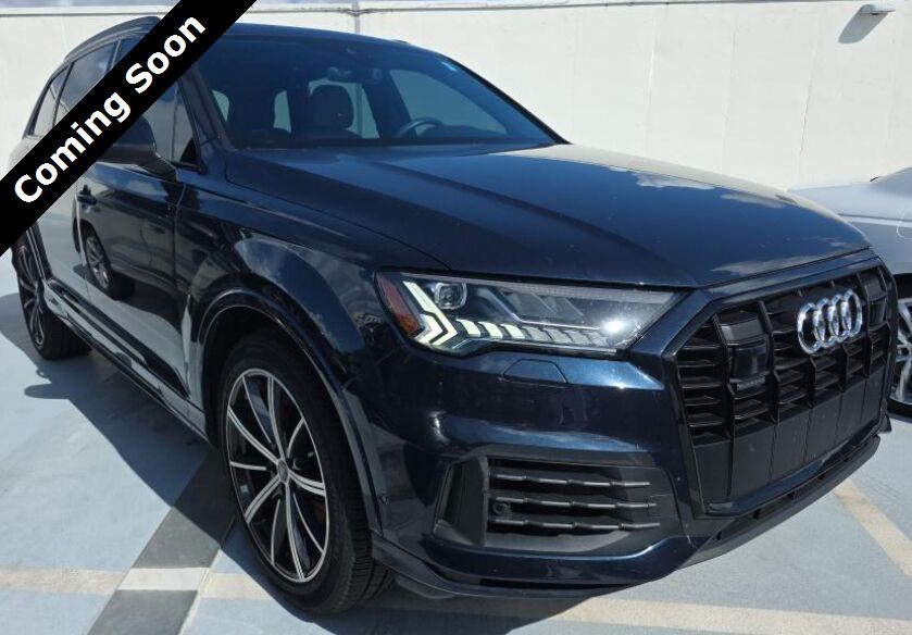 Waitomo Blue Metallic 2023 Audi Q7 SUV / Crossover All-Wheel Drive Automatic