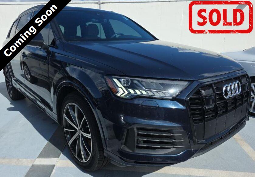 Waitomo Blue Metallic 2023 Audi Q7 SUV / Crossover All-Wheel Drive Automatic