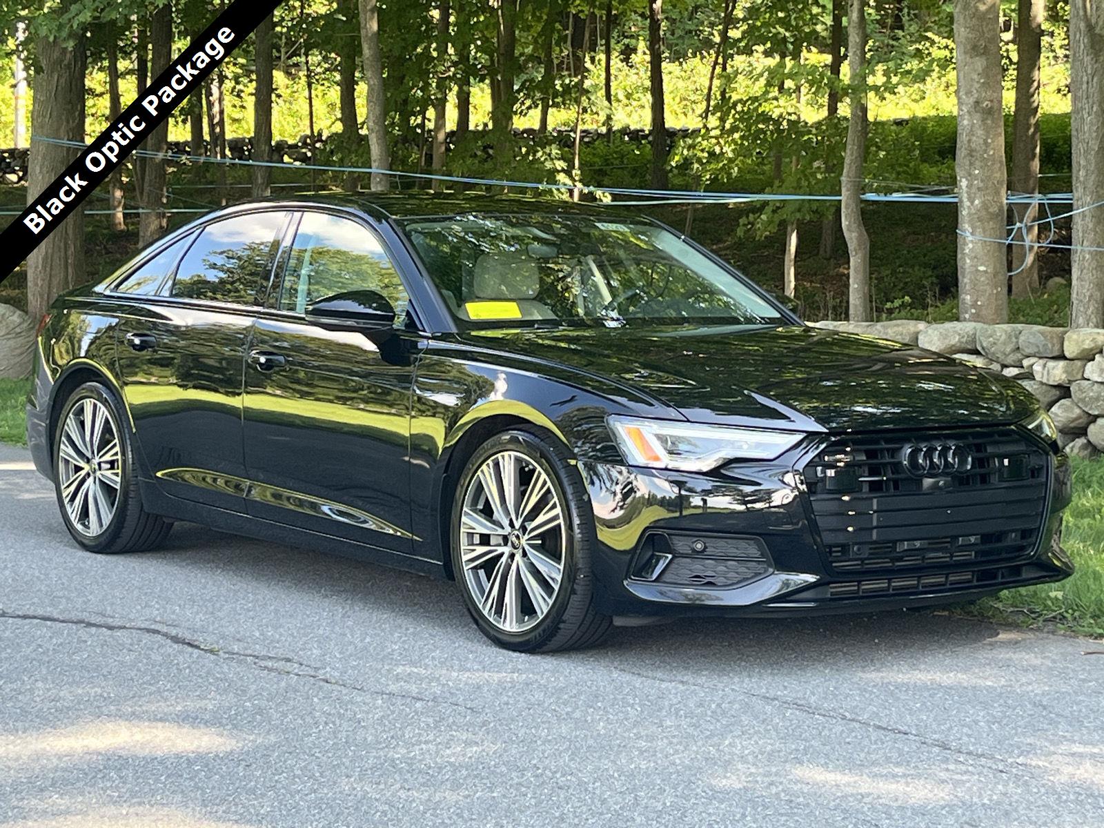 Mythos Black Metallic 2023 Audi A6 Sedan All-Wheel Drive 7-Speed Dual Clutch