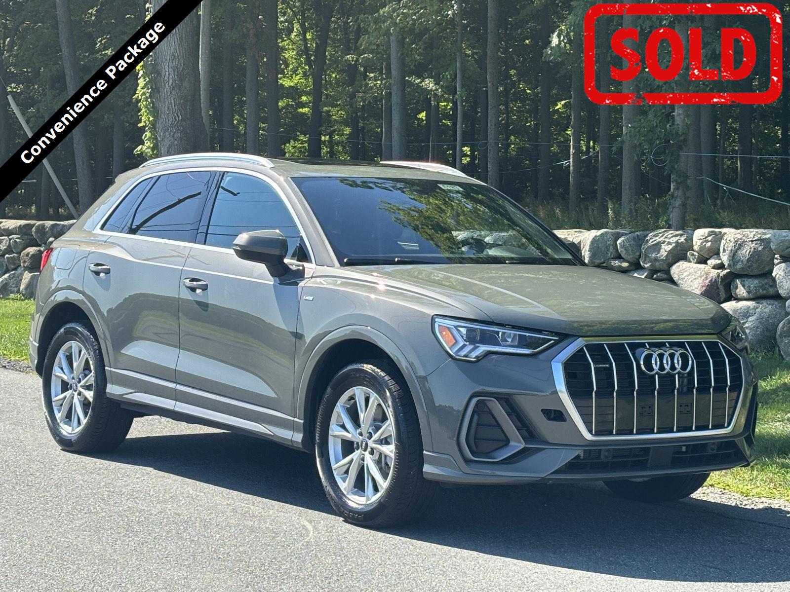 Chronos Gray Metallic 2024 Audi Q3 SUV / Crossover All-Wheel Drive Automatic