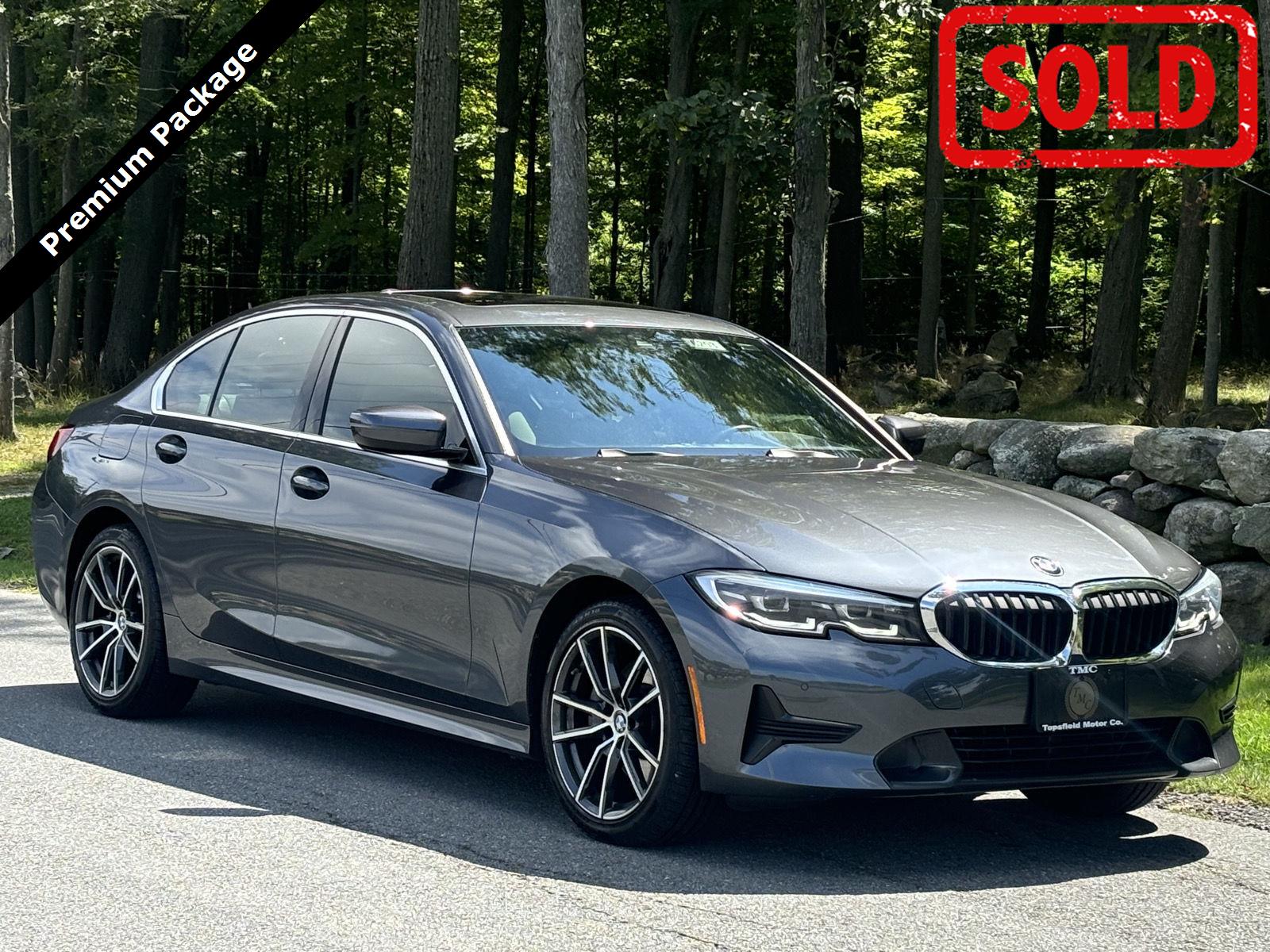Mineral Gray Metallic 2021 BMW 3 Series Sedan All-Wheel Drive Automatic