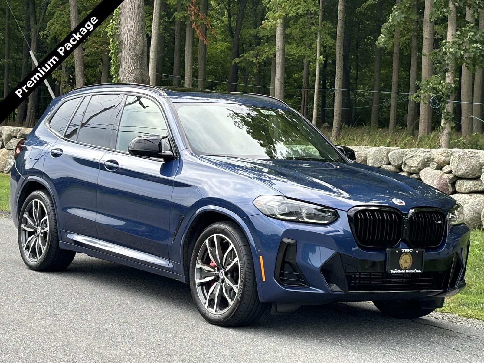 Phytonic Blue Metallic 2023 BMW X3 SUV / Crossover All-Wheel Drive Automatic