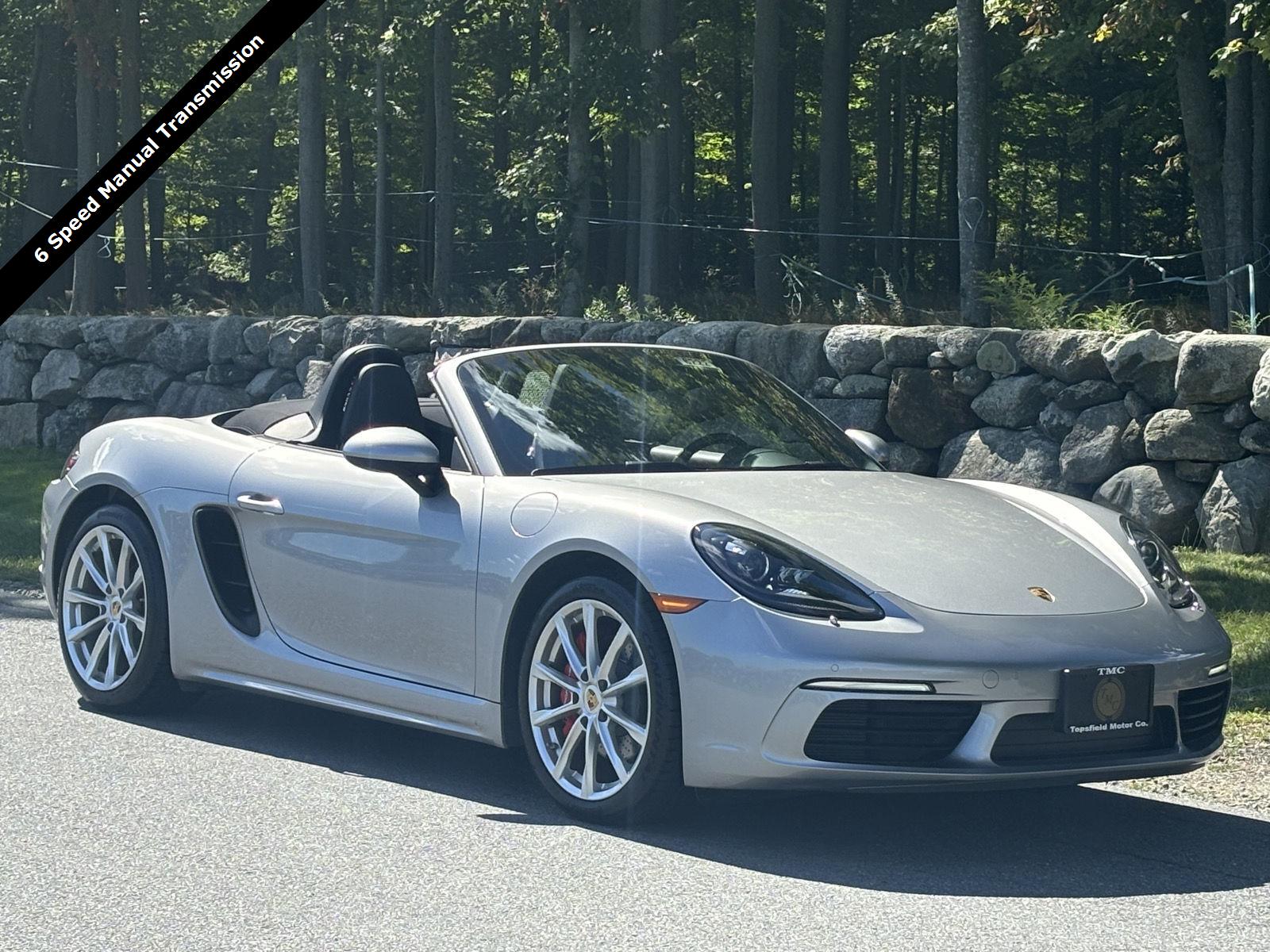 2022 Porsche 718 Boxster Plata (GT Silver Metallic) Descapotable Tracción trasera 6 velocidades Manual