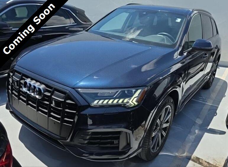 Waitomo Blue Metallic 2023 Audi Q7 SUV / Crossover All-Wheel Drive Automatic