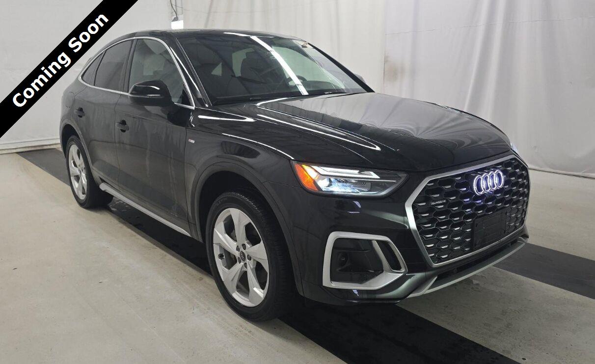 Mythos Black Metallic 2023 Audi Q5 Sportback Sedan All-Wheel Drive Automatic