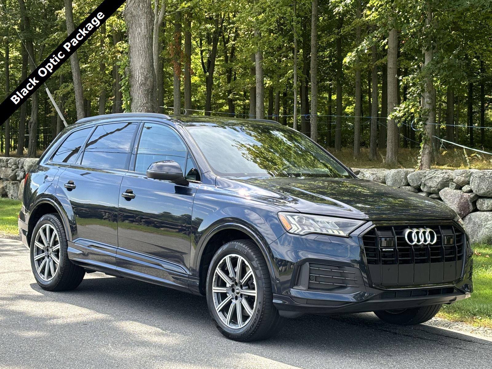 Waitomo Blue Metallic 2023 Audi Q7 SUV / Crossover All-Wheel Drive Automatic