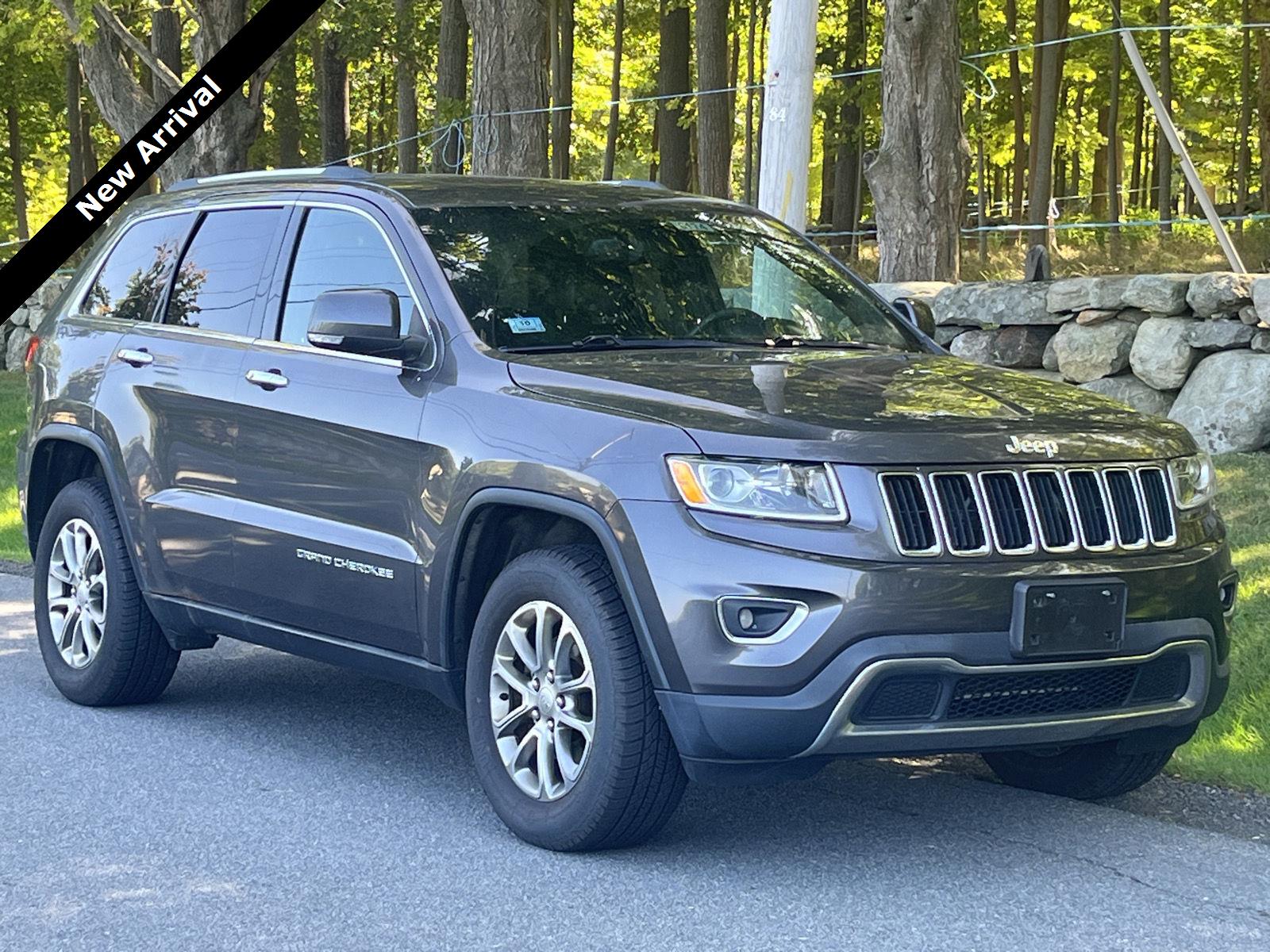 Gray (Granite Crystal Metallic Clearcoat) 2014 Jeep Grand Cherokee SUV / Crossover Four-Wheel Drive 8-Speed Automatic