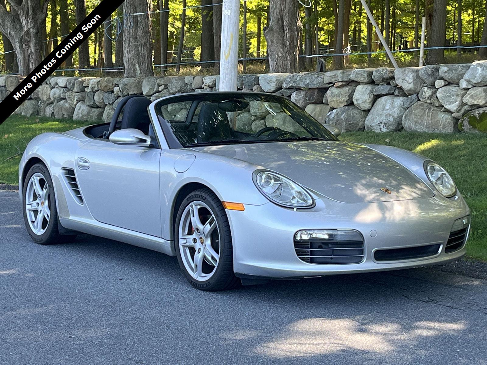 Arctic Silver Metallic 2006 Porsche Boxster Convertible Rear-Wheel Drive 6-Speed Manual