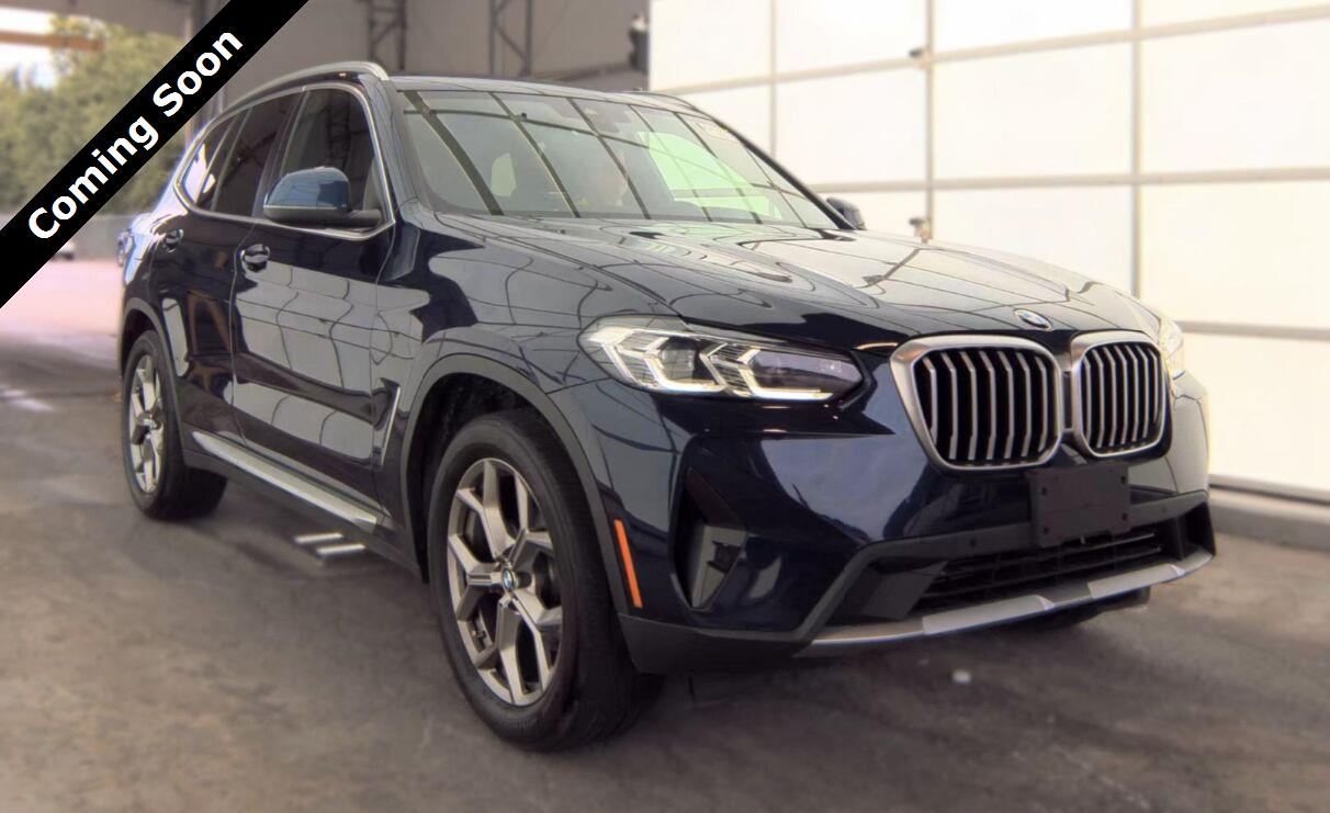 Tanzanite Blue II Metallic 2022 BMW X3 SUV / Crossover All-Wheel Drive Automatic