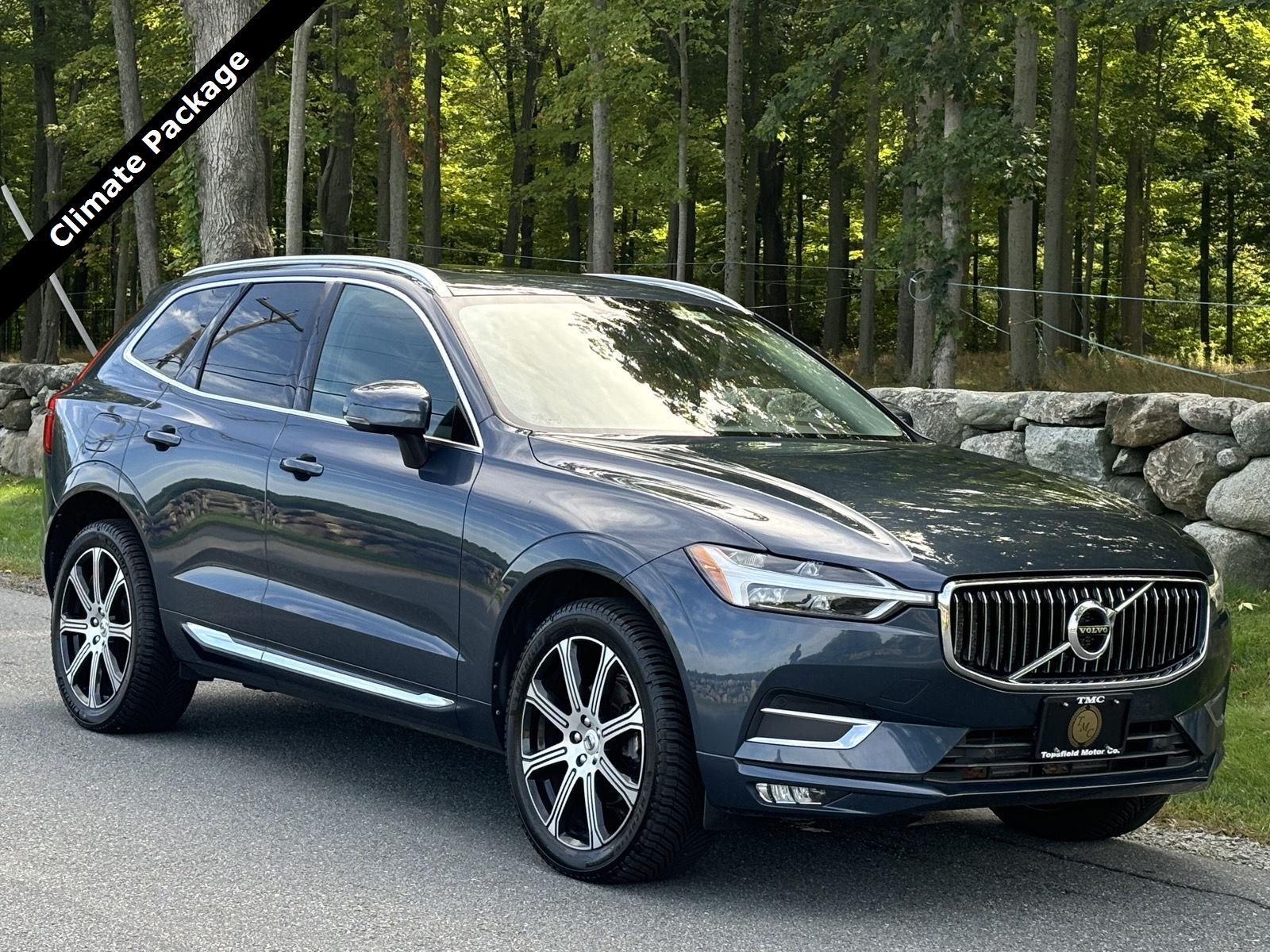 Denim Blue Metallic 2021 Volvo XC60 SUV / Crossover All-Wheel Drive Automatic