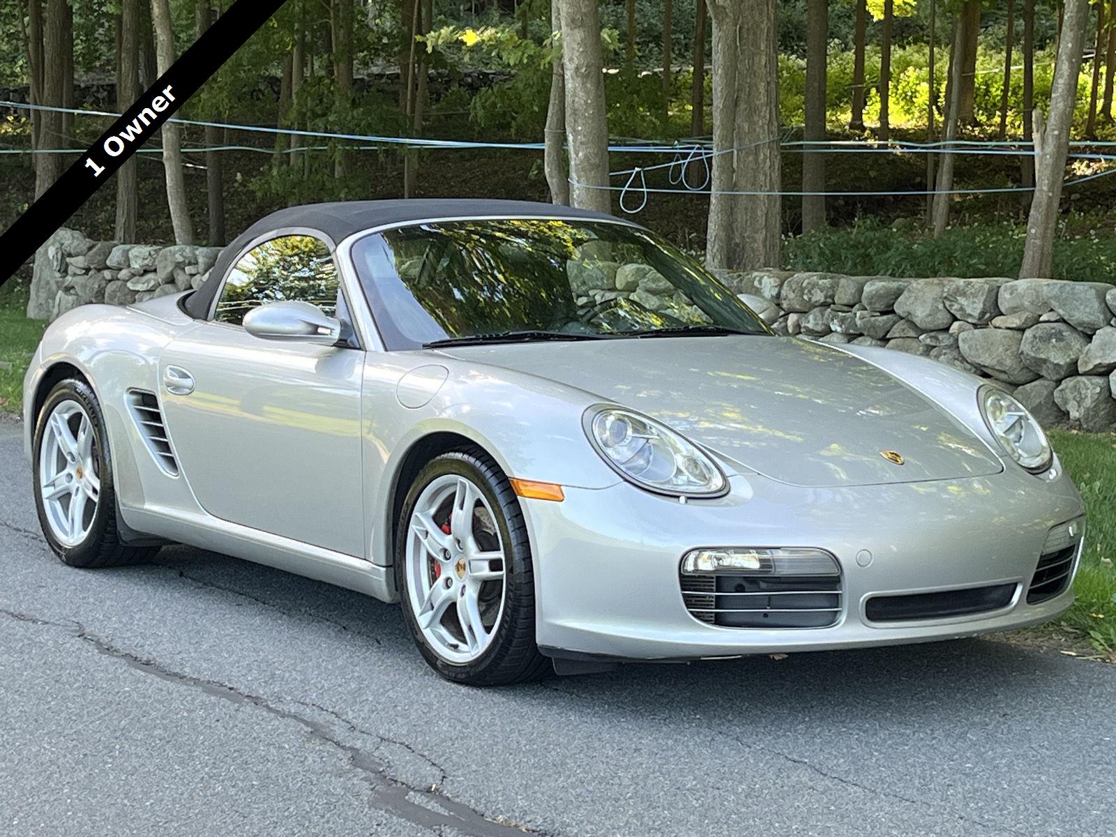 Arctic Silver Metallic 2006 Porsche Boxster Convertible Rear-Wheel Drive 6-Speed Manual