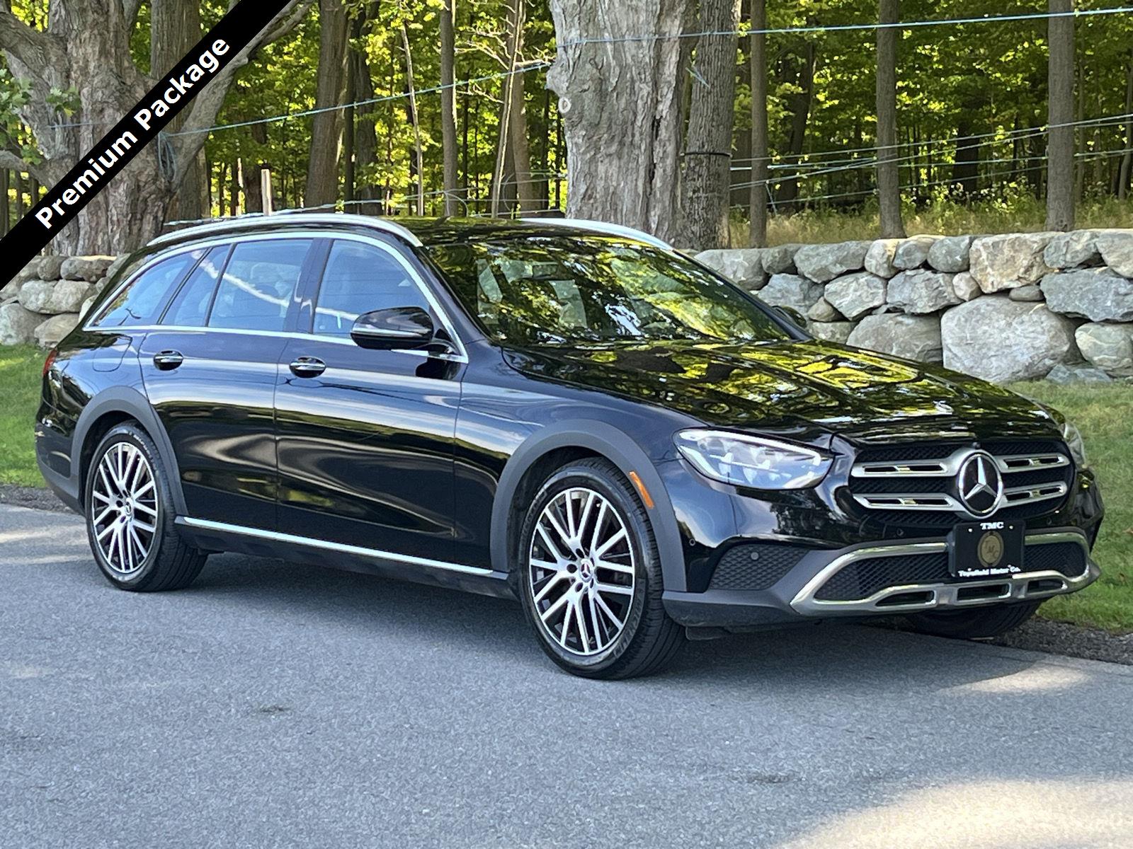 Black 2023 Mercedes-Benz E-Class All-Terrain Wagon All-Wheel Drive Automatic