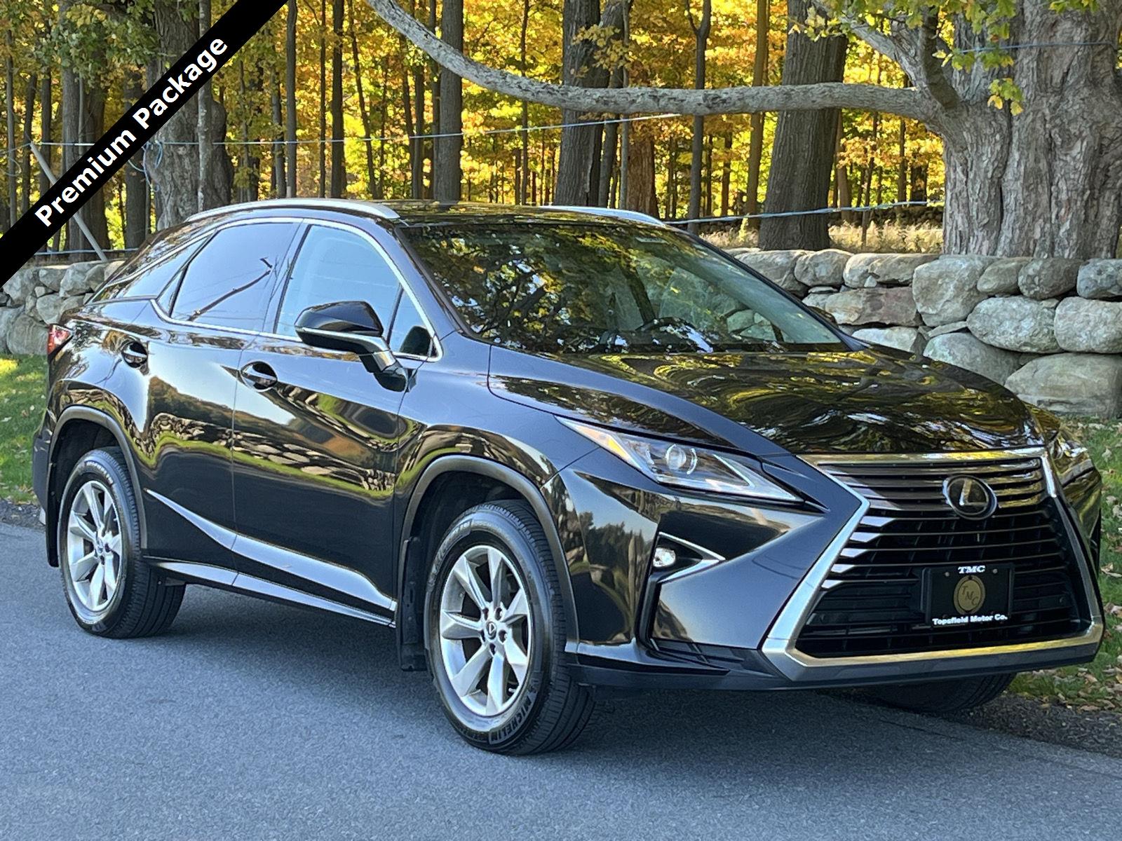 Black (Obsidian) 2019 Lexus RX SUV / Crossover All-Wheel Drive Automatic