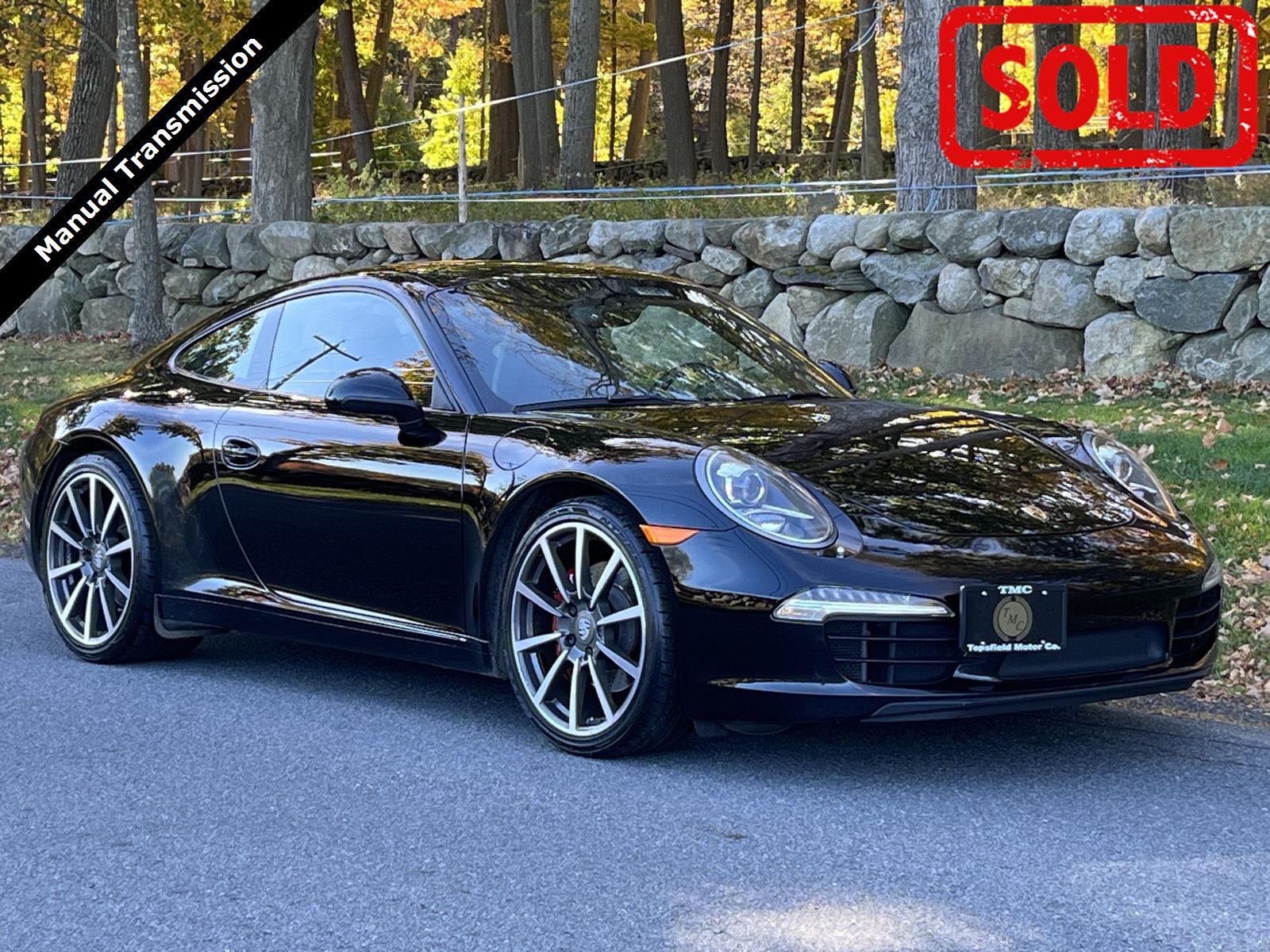  2014 Porsche 911 Carrera S Coupe RWD   