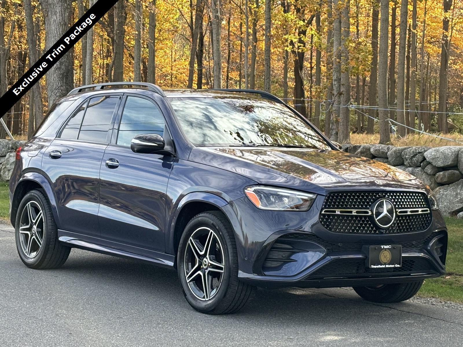 Twilight Blue Metallic 2024 Mercedes-Benz GLE SUV / Crossover All-Wheel Drive Automatic